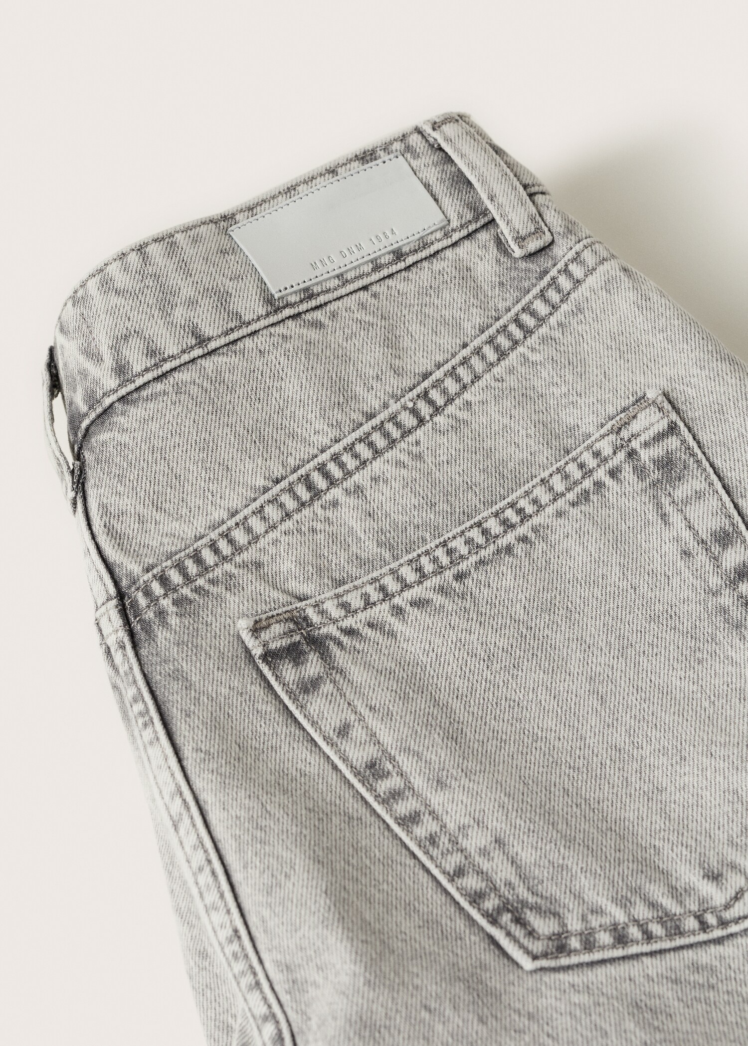 Jeans Wideleg tiro alto costuras - Detalle del artículo 8