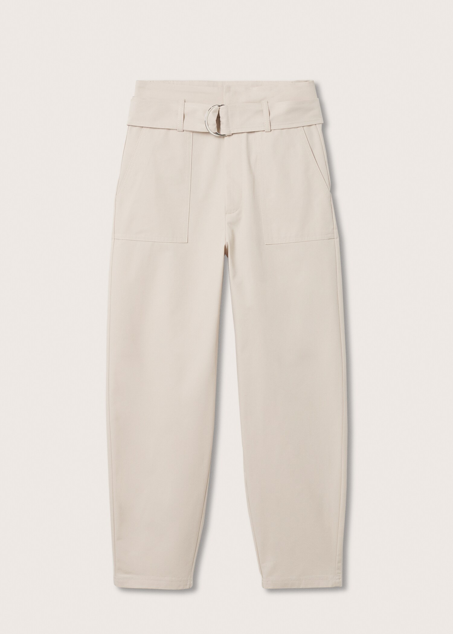 Pantalón tiro alto cinturón - Artículo sin modelo
