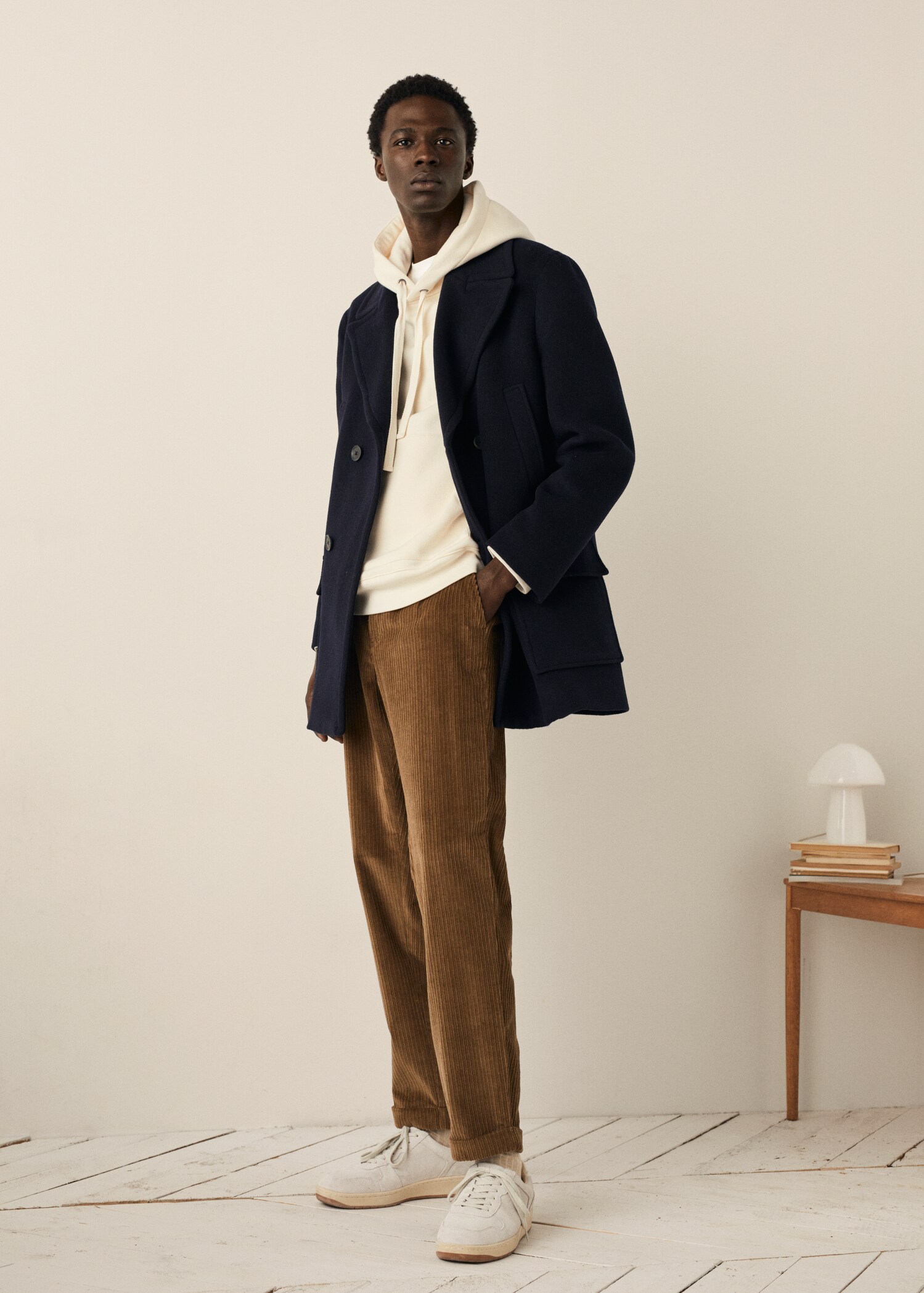 Wool double-breasted coat - Details of the article 5