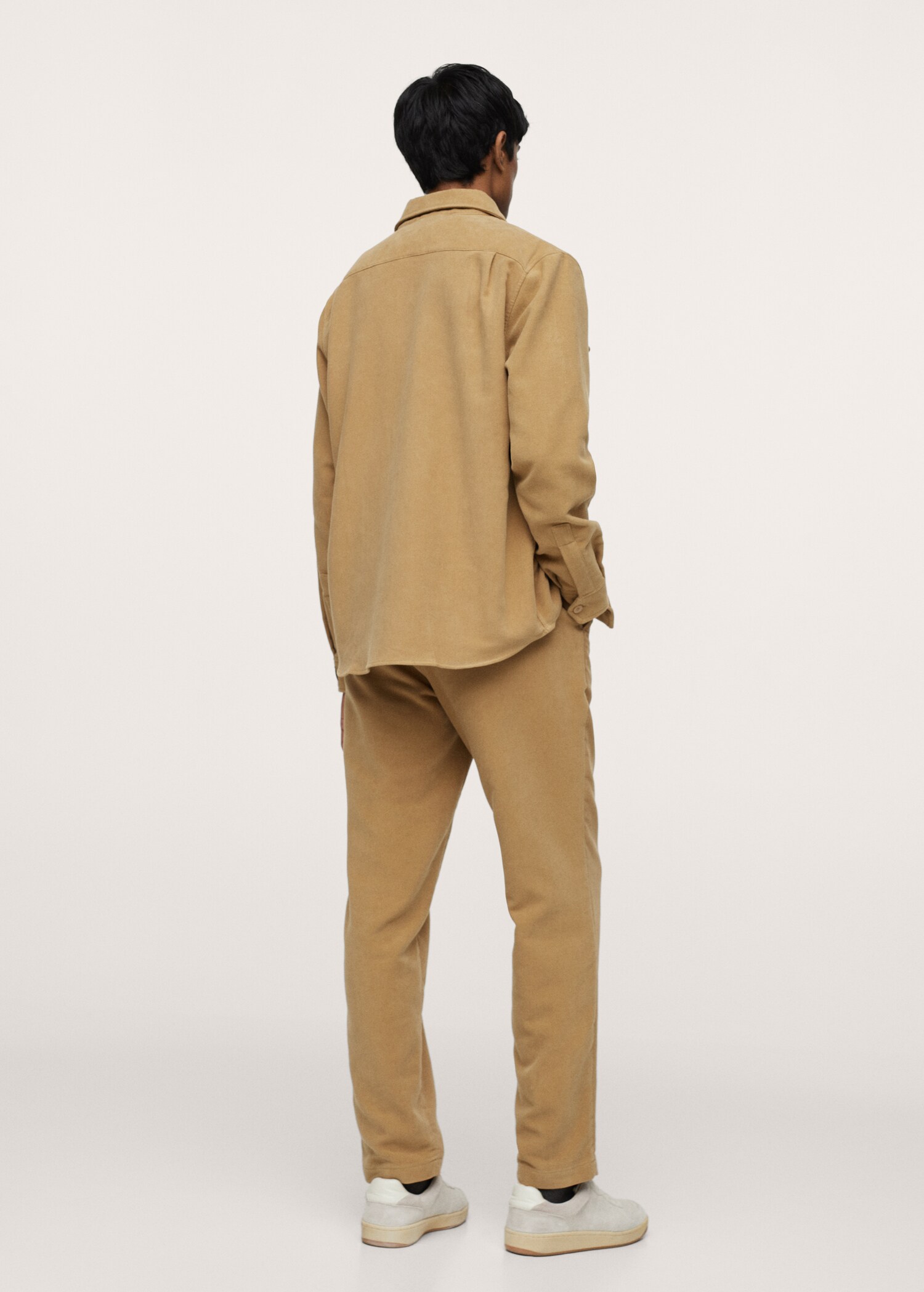Pantalón algodón cintura elástica - Reverso del artículo