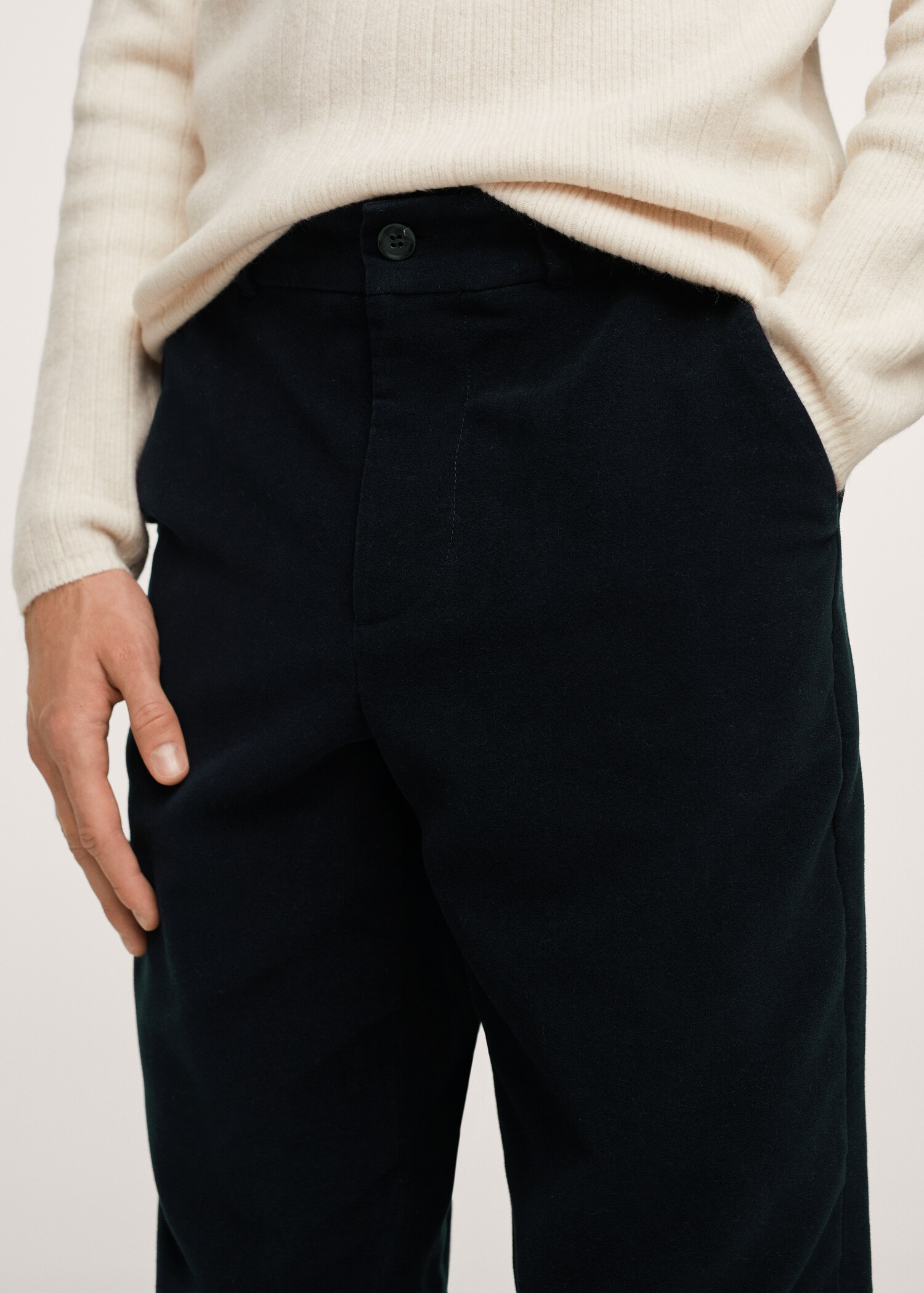 Pantalón algodón cintura elástica - Detalle del artículo 1