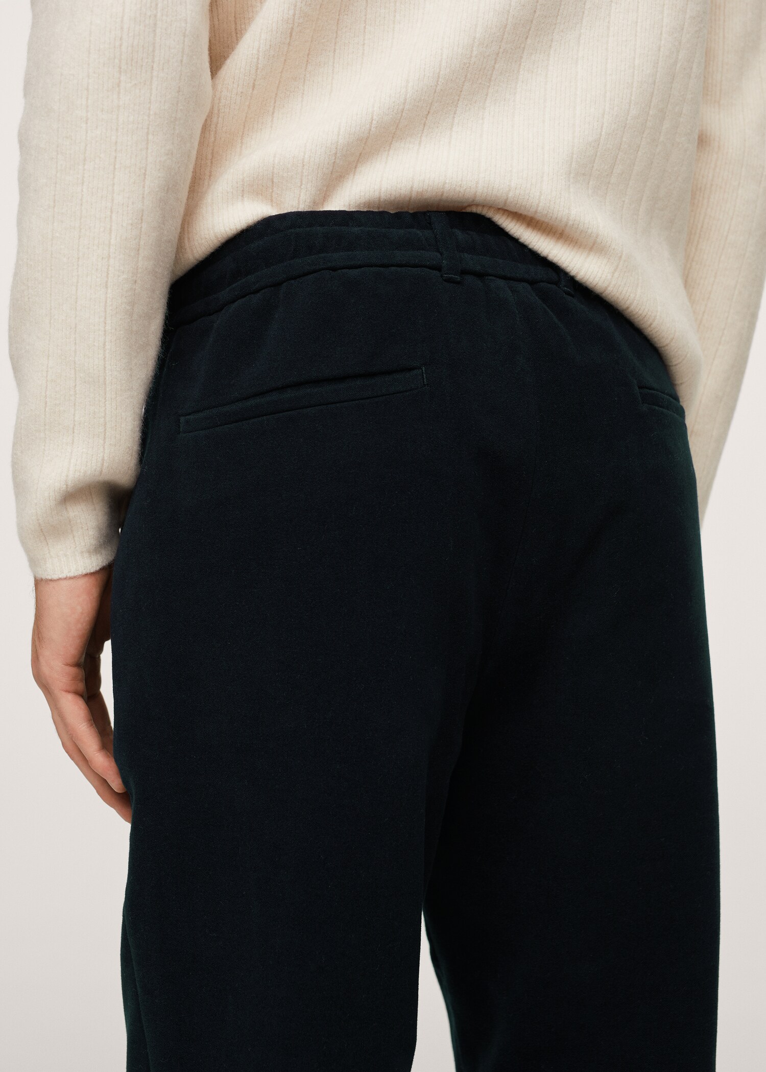 Pantalón algodón cintura elástica - Detalle del artículo 2
