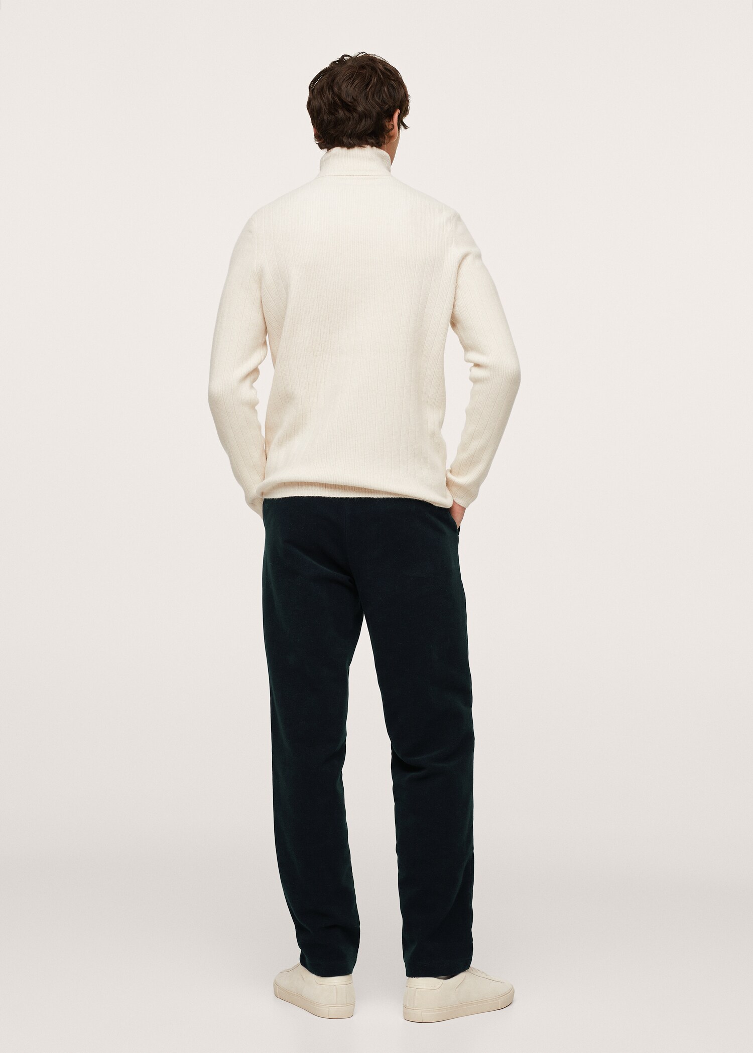 Pantalón algodón cintura elástica - Reverso del artículo