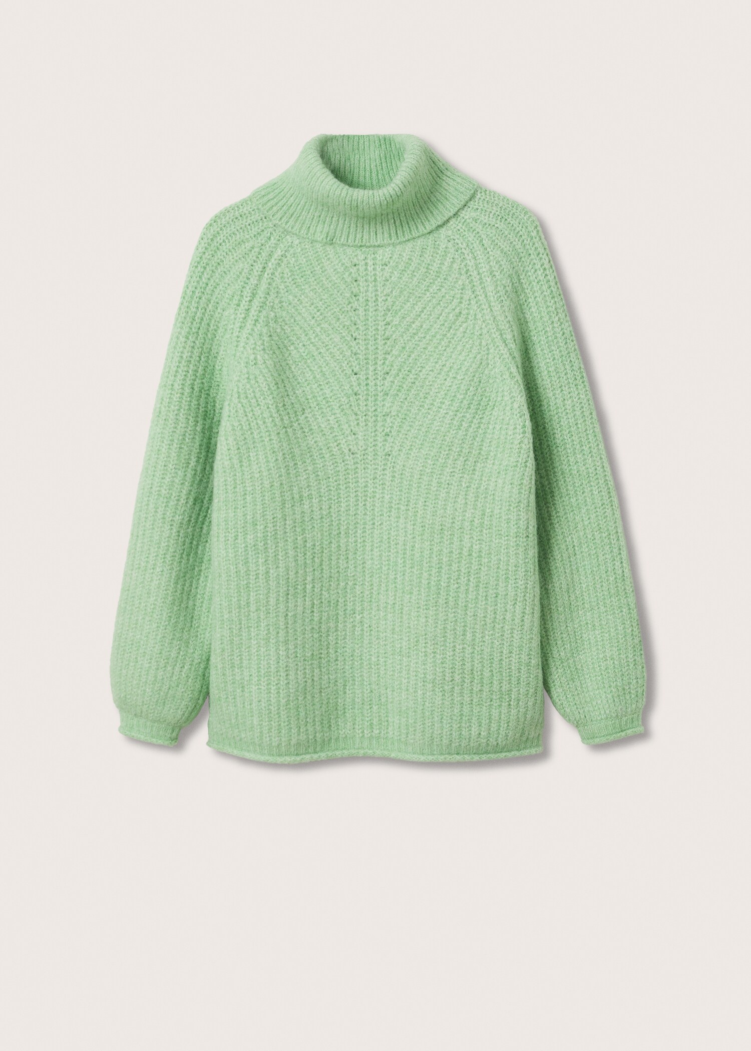 Jersey punto cuello vuelto - Artículo sin modelo
