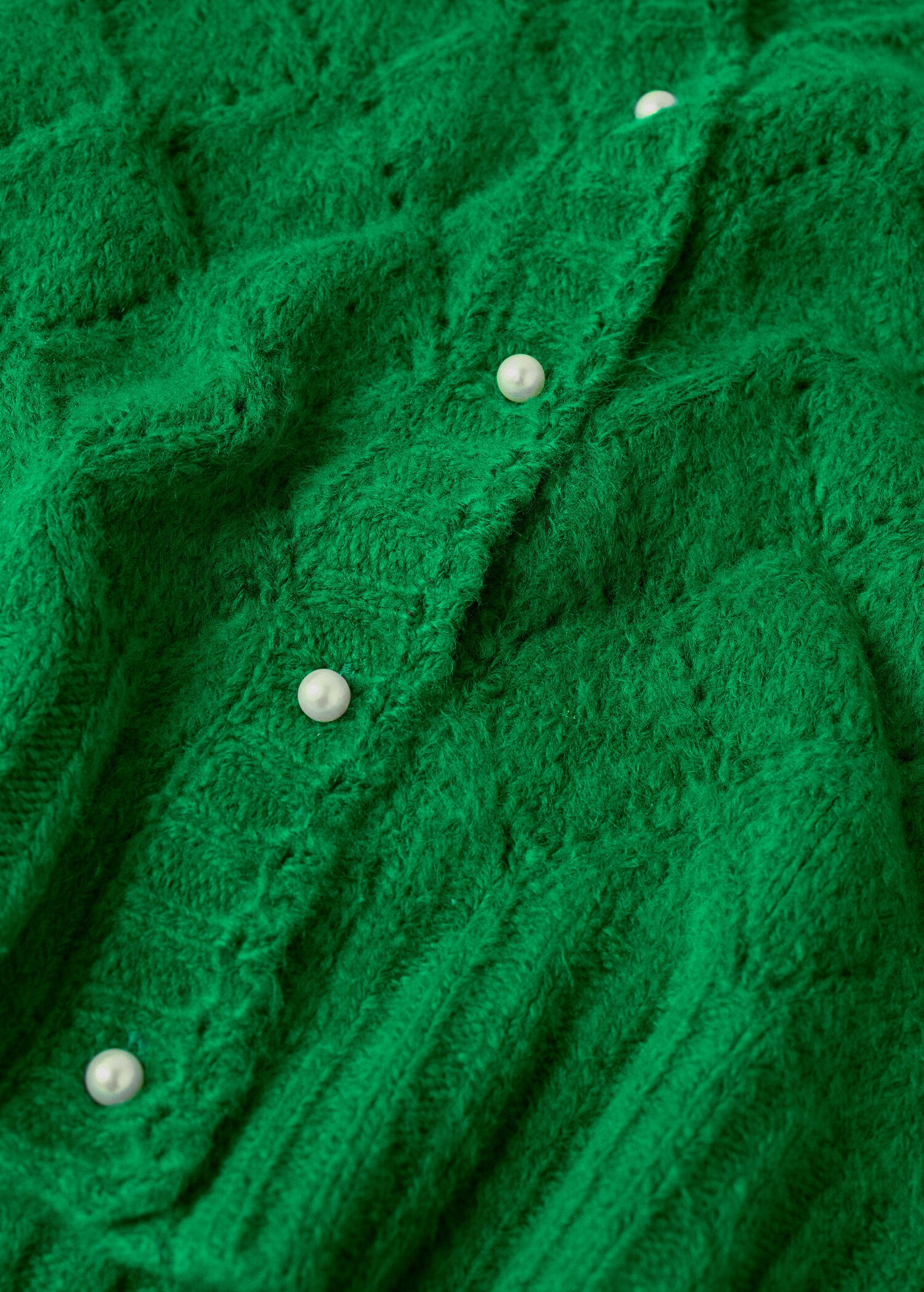 Úpletový kardigan crop - Detail zboží 8