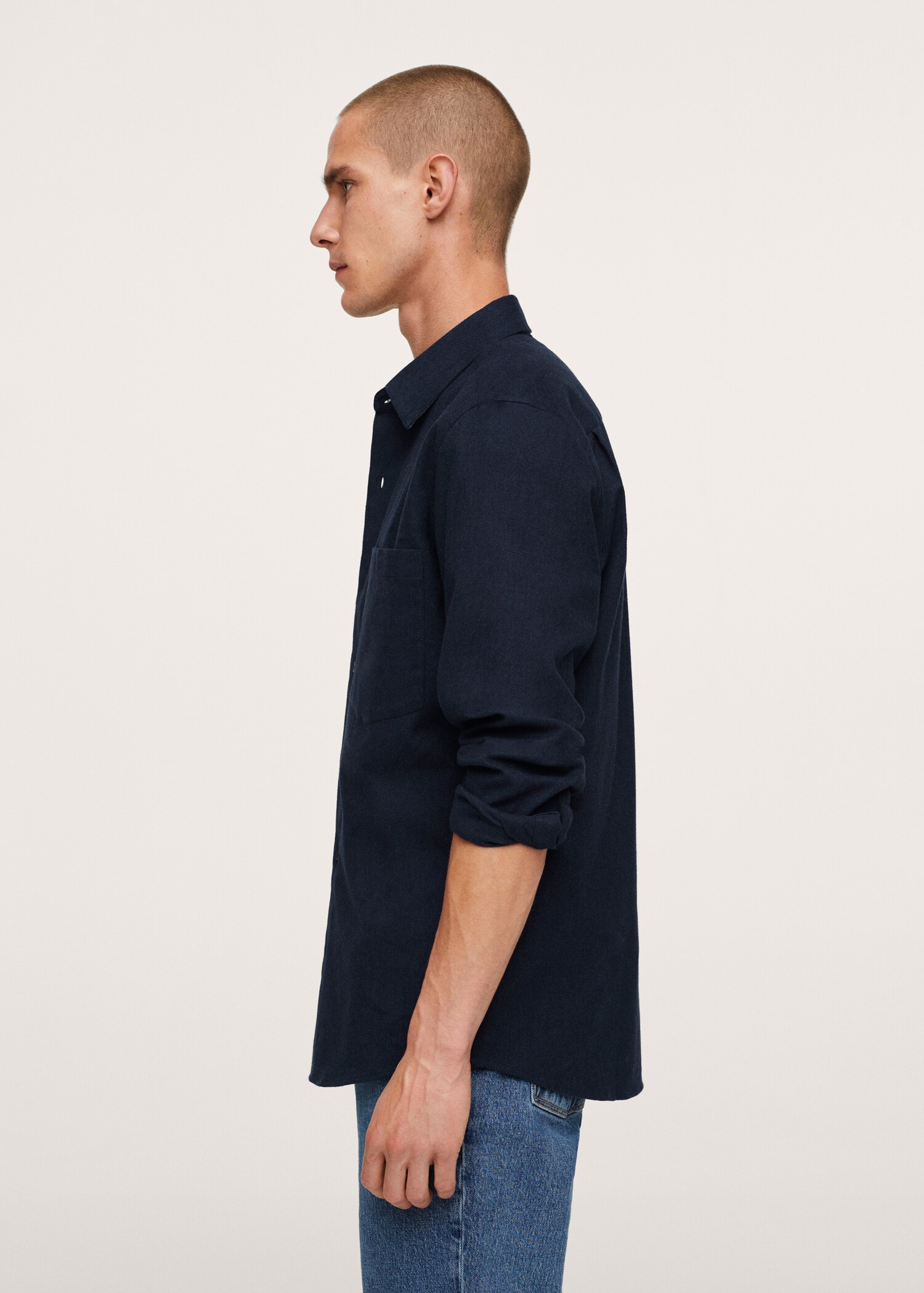 Camisa regular fit algodón - Detalle del artículo 2