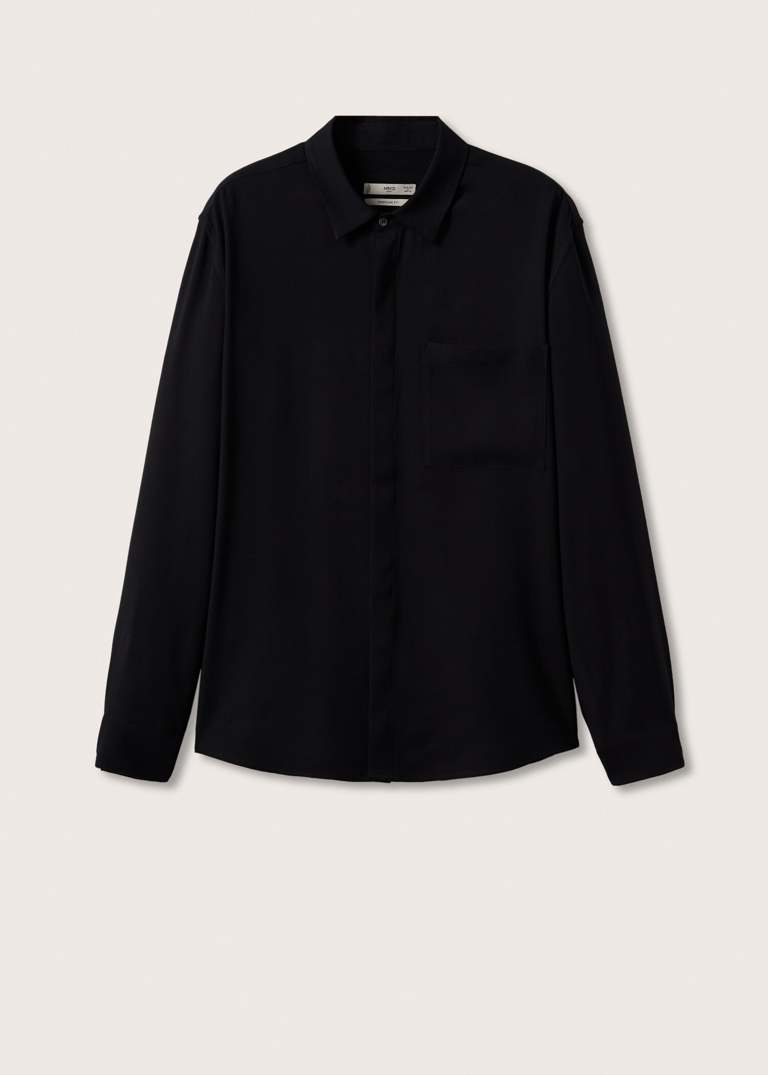 Camisa regular fit viscosa  - Artículo sin modelo