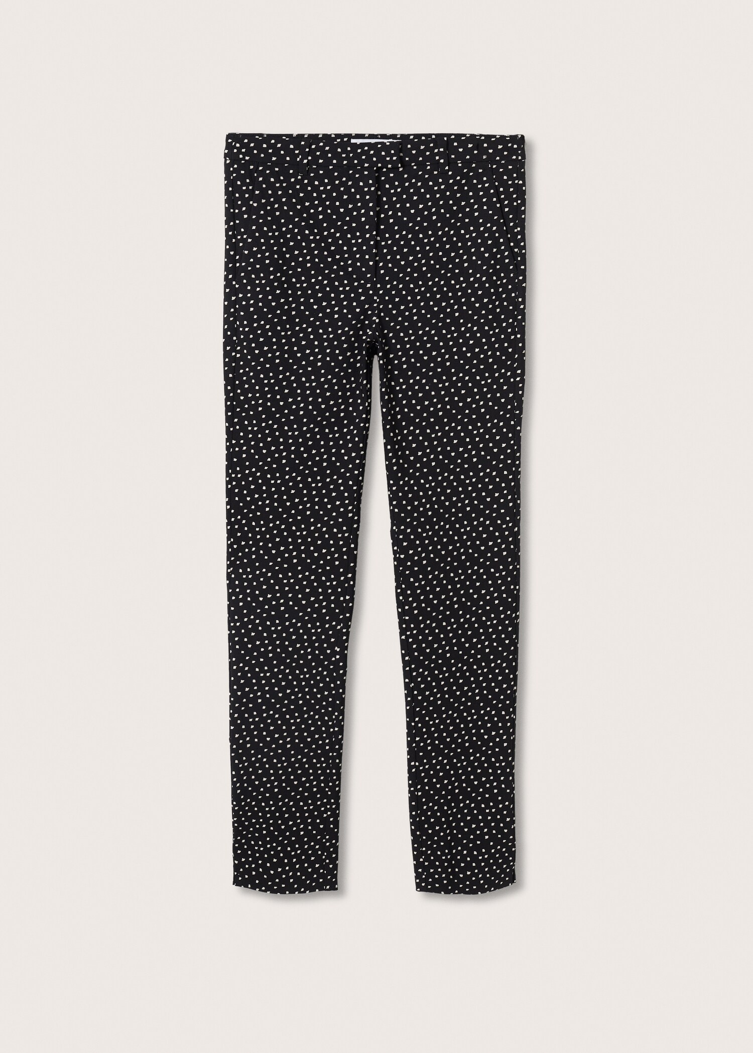 Pantalón recto tiro alto - Artículo sin modelo