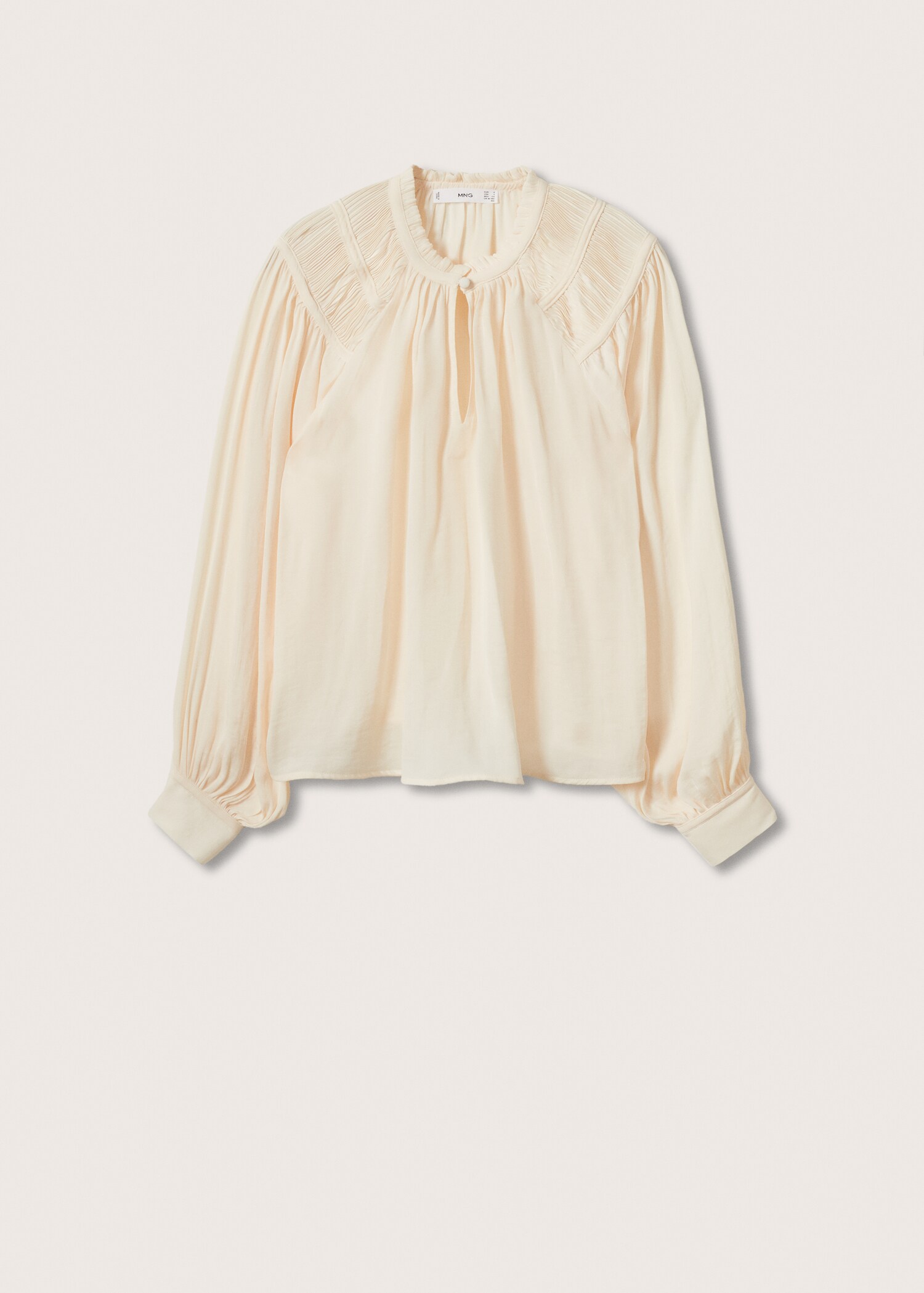 Blusa manga abullonada - Artículo sin modelo