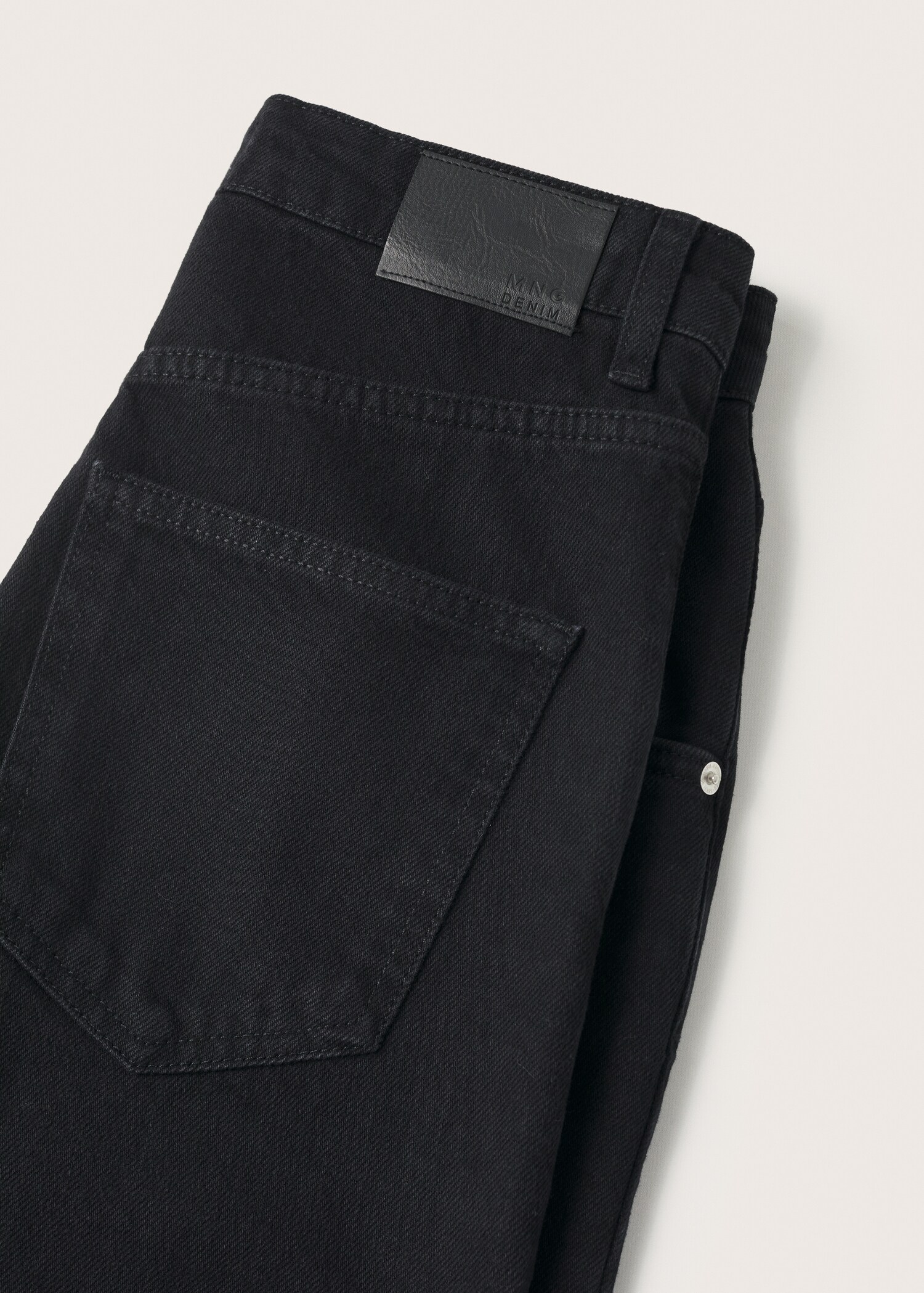 Jeans wideleg tiro alto - Detalle del artículo 8