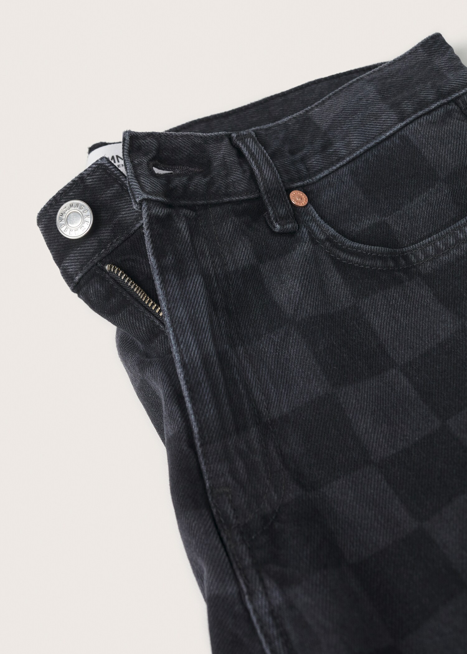 Jeans rectos cuadros - Detalle del artículo 8