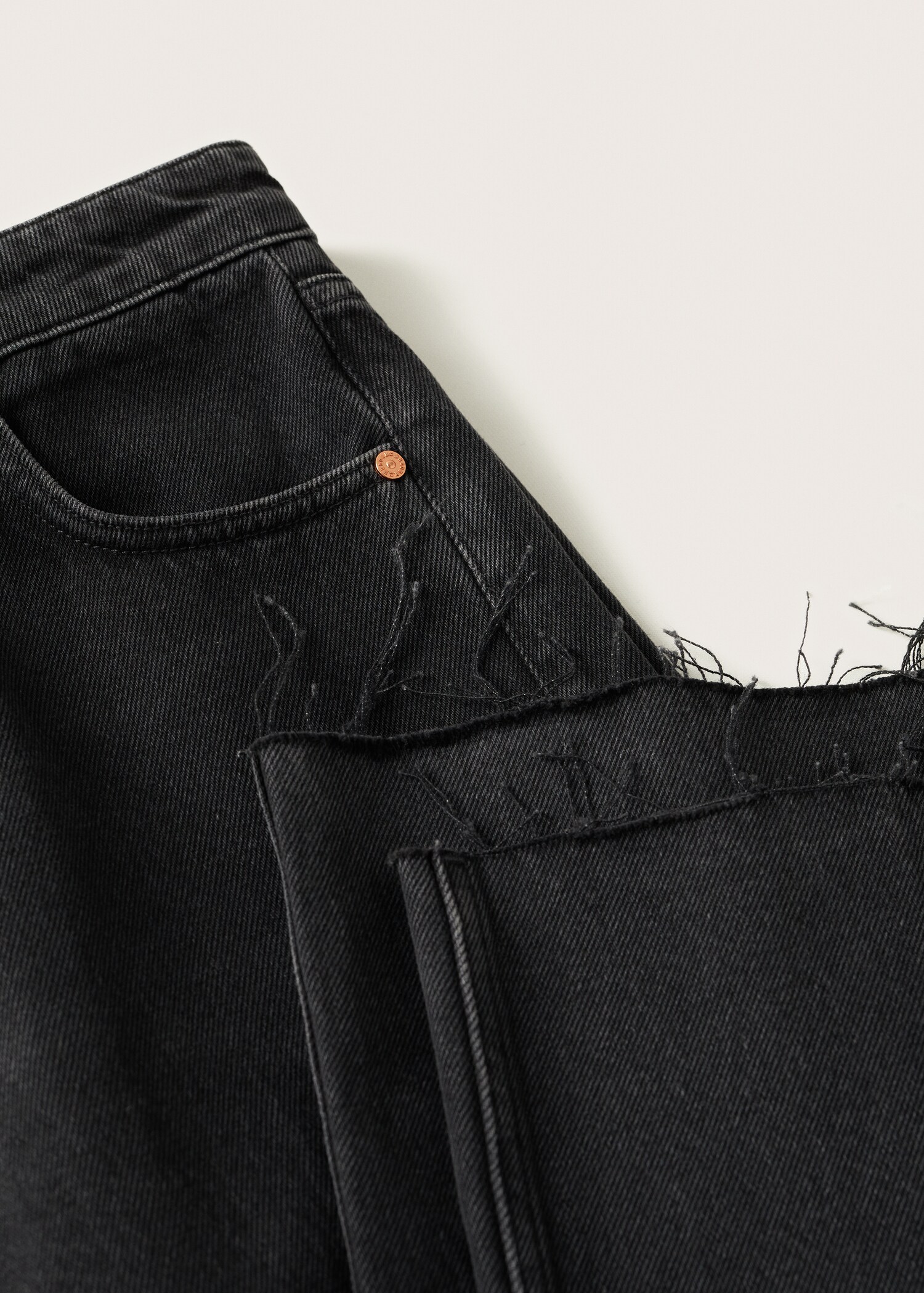 Jeans wideleg tiro alto - Detalle del artículo 8