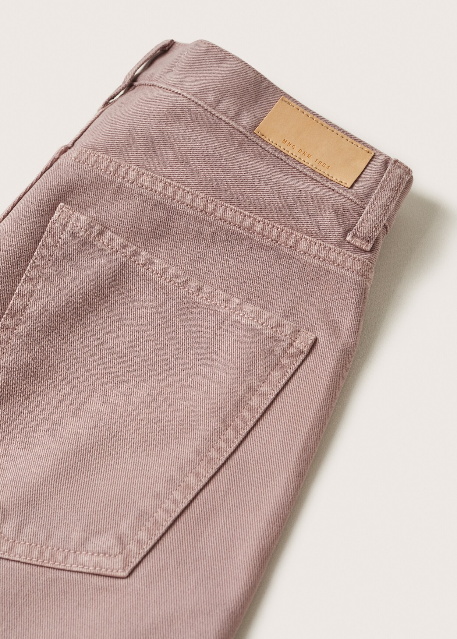 Jeans rectos tiro alto - Detalle del artículo 8