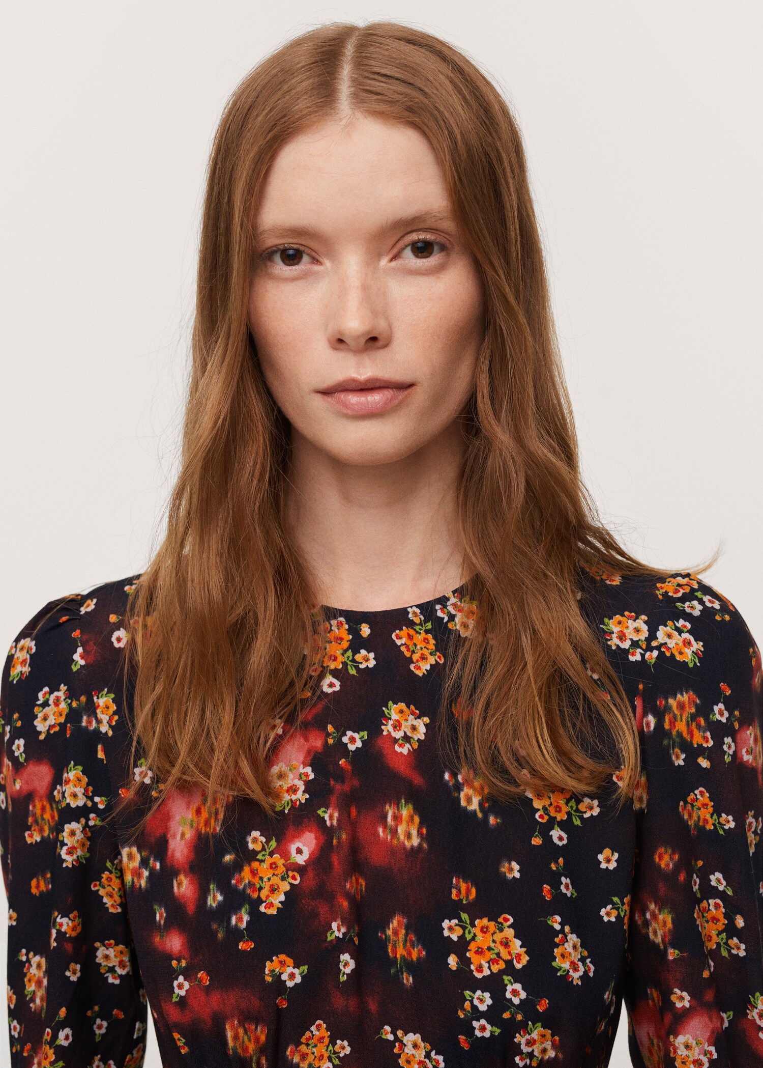 Floral print dress - Details of the article 2