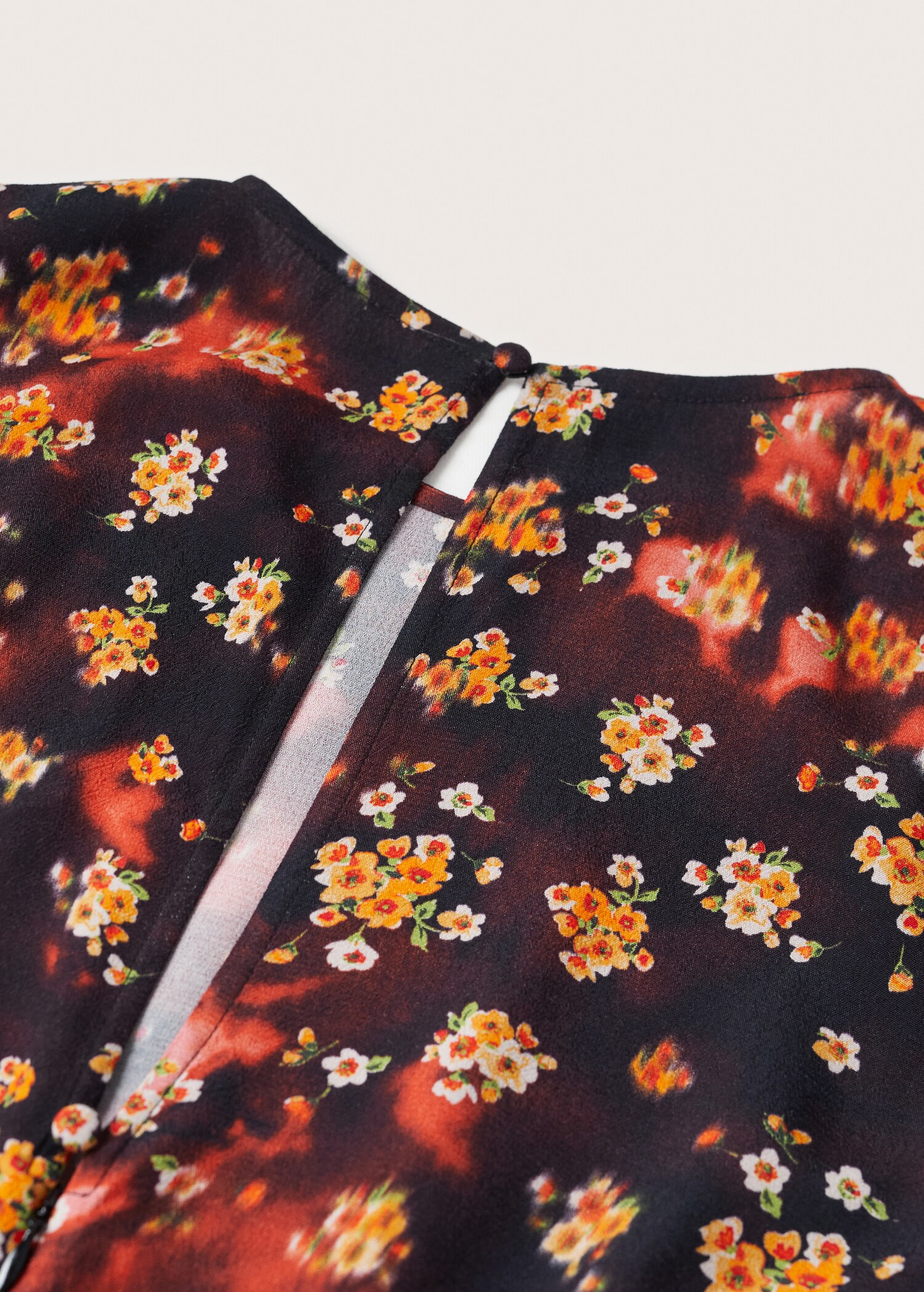 Floral print dress - Details of the article 8