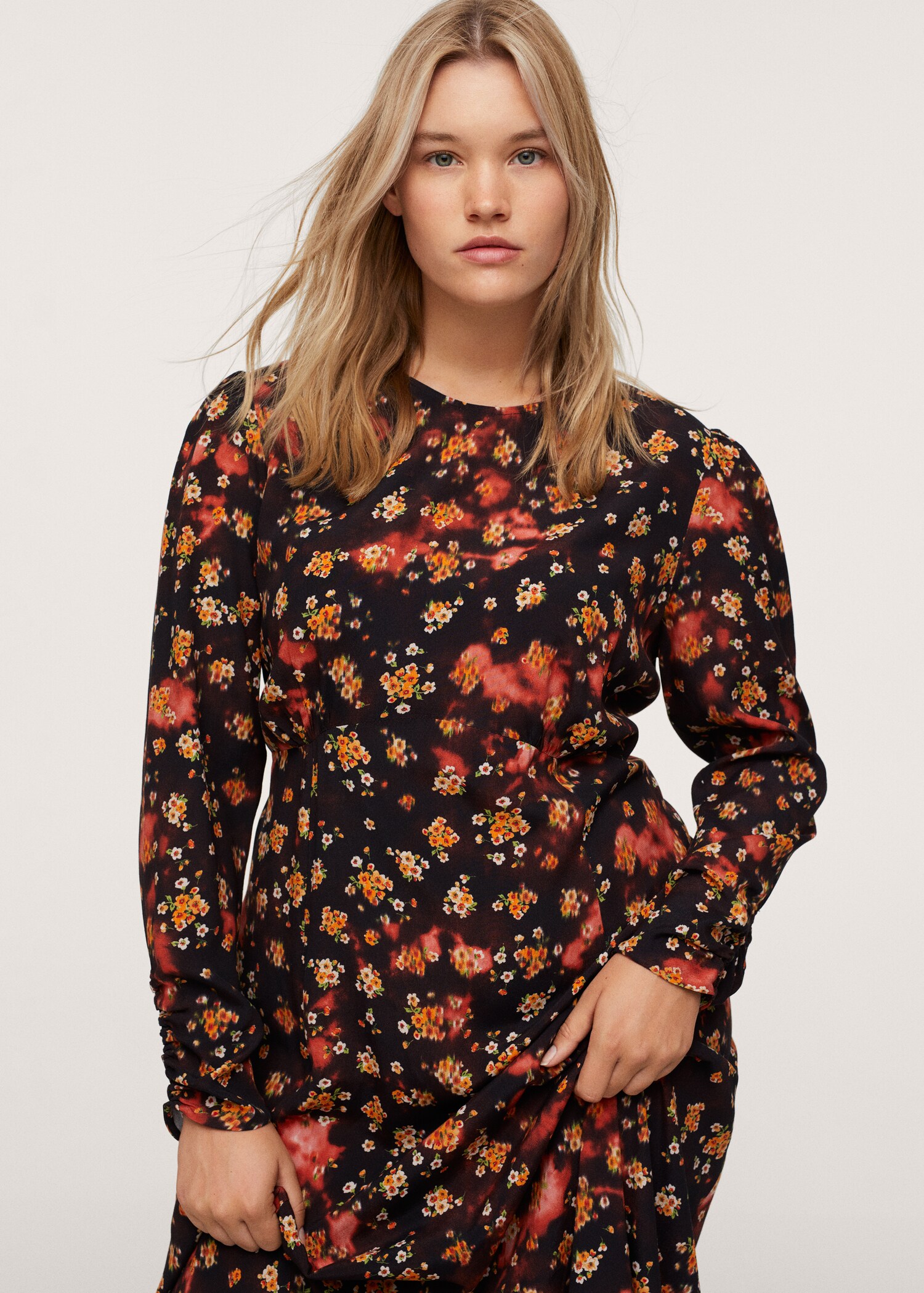 Vestido estampado flores - Detalle del artículo 1