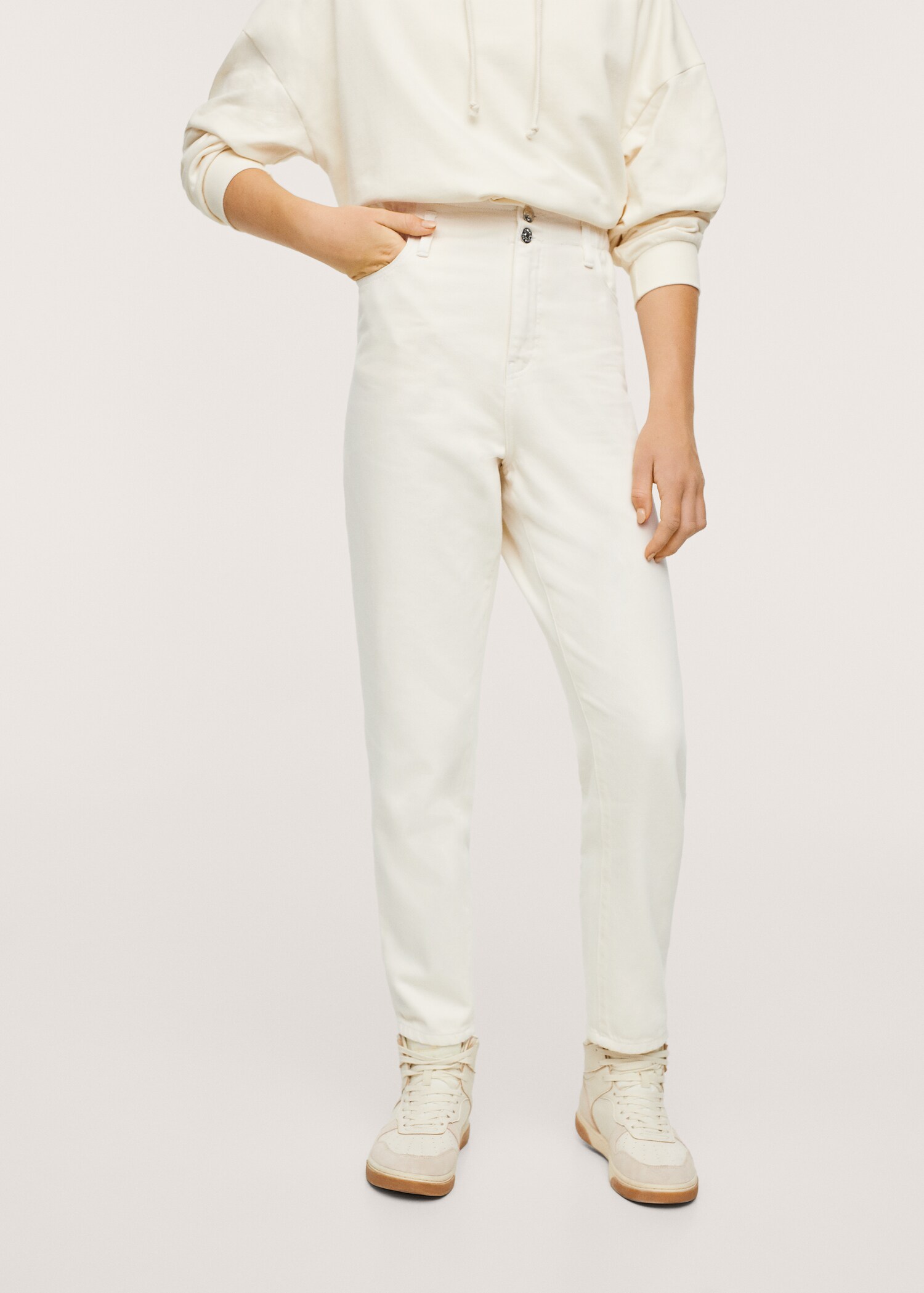 Waist straight Baggy jeans - Details of the article 1