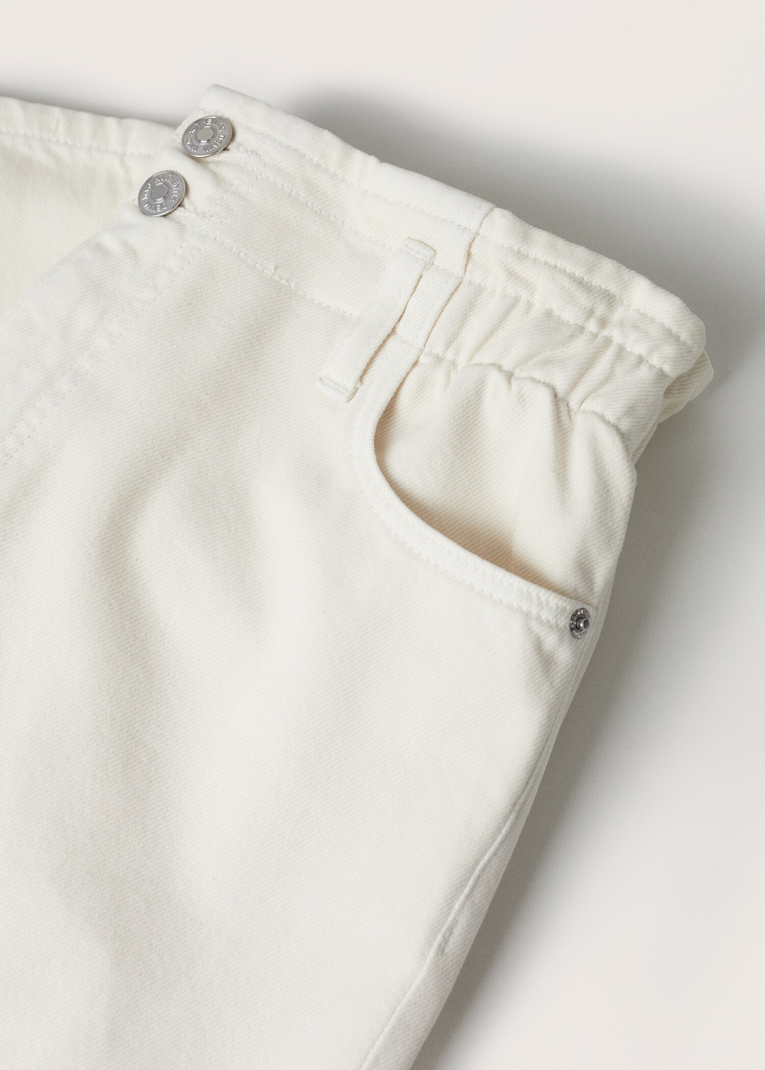 Waist straight Baggy jeans - Details of the article 8