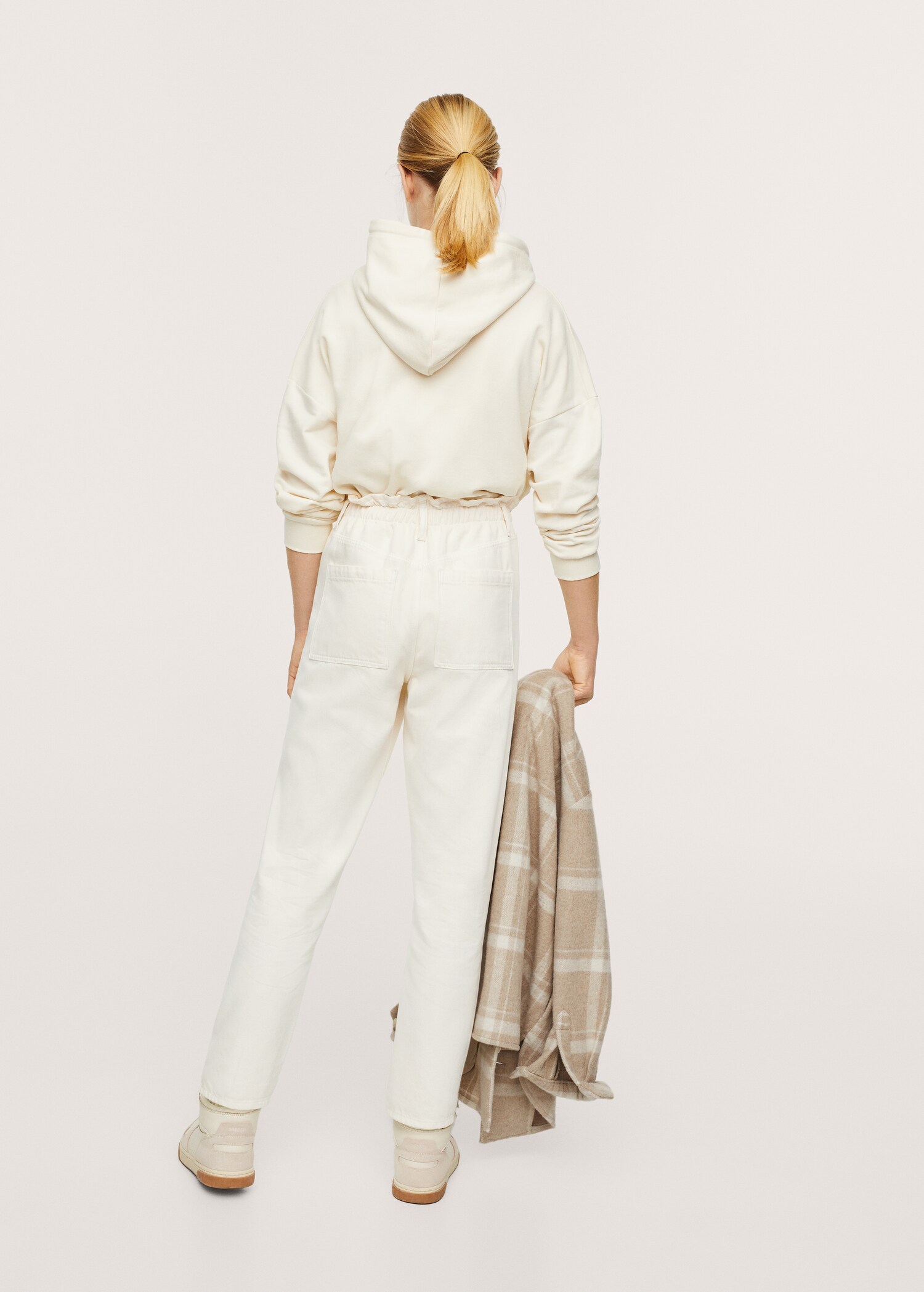Waist straight Baggy jeans - Reverse of the article