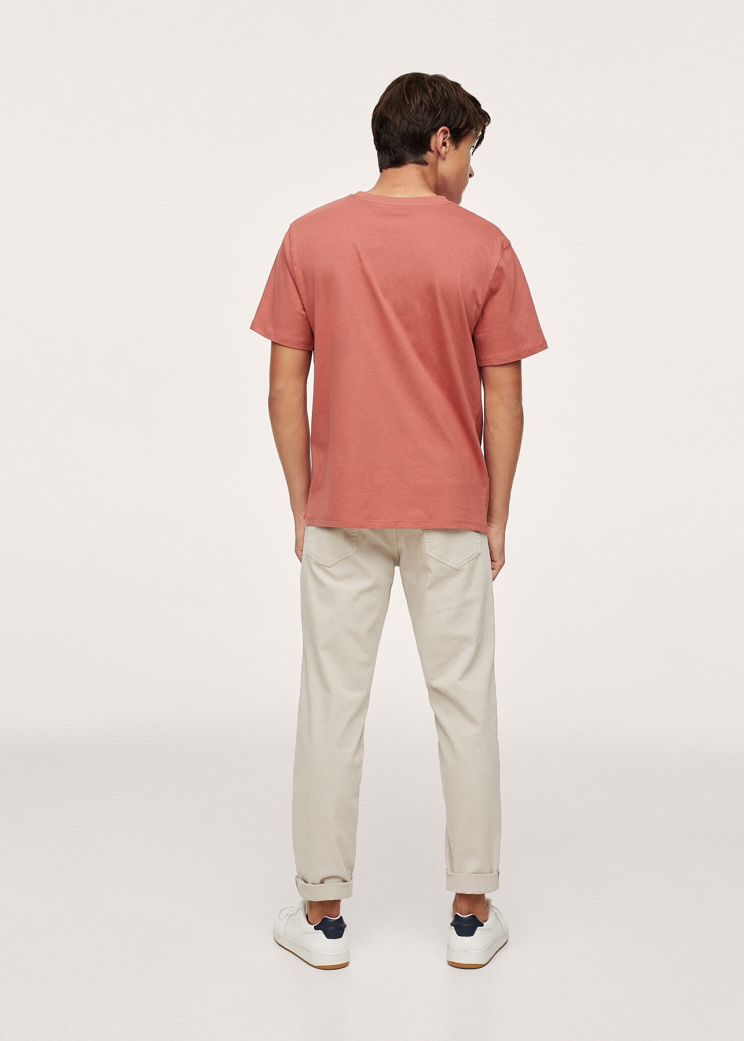 Camiseta estampada algodón - Reverso del artículo