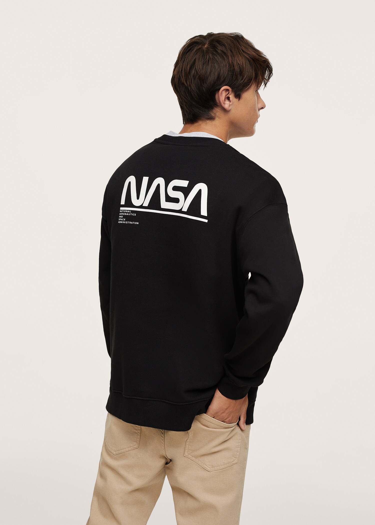 Oversize mikina NASA - Zadní strana zboží