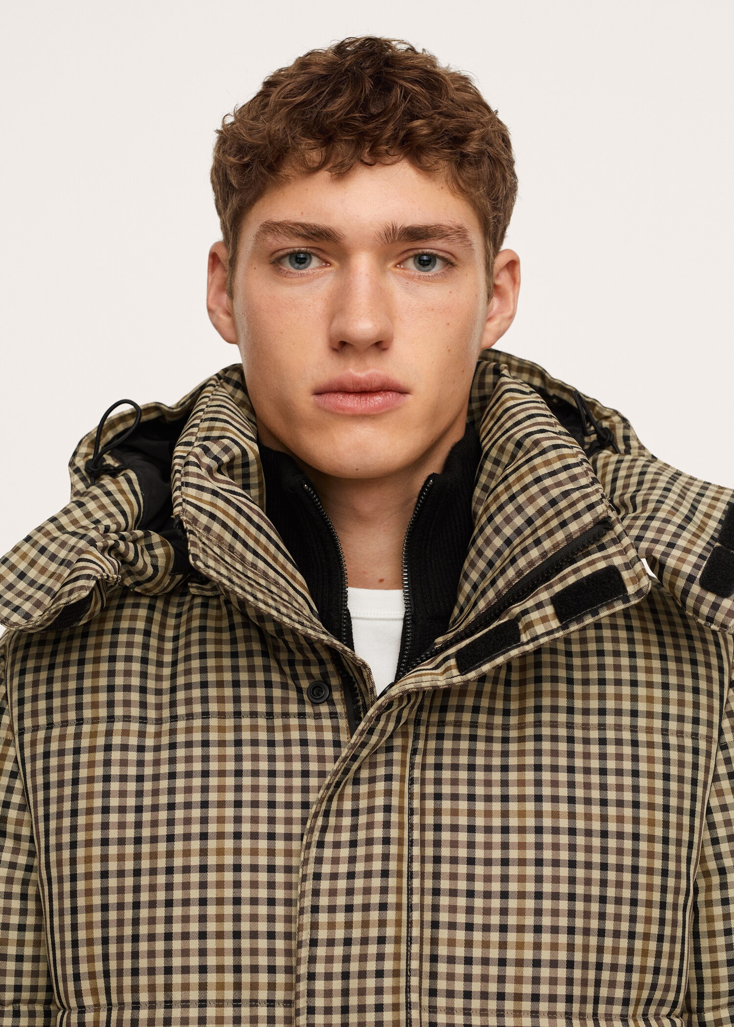 Prošívaný anorak s kostkou - Detail zboží 1