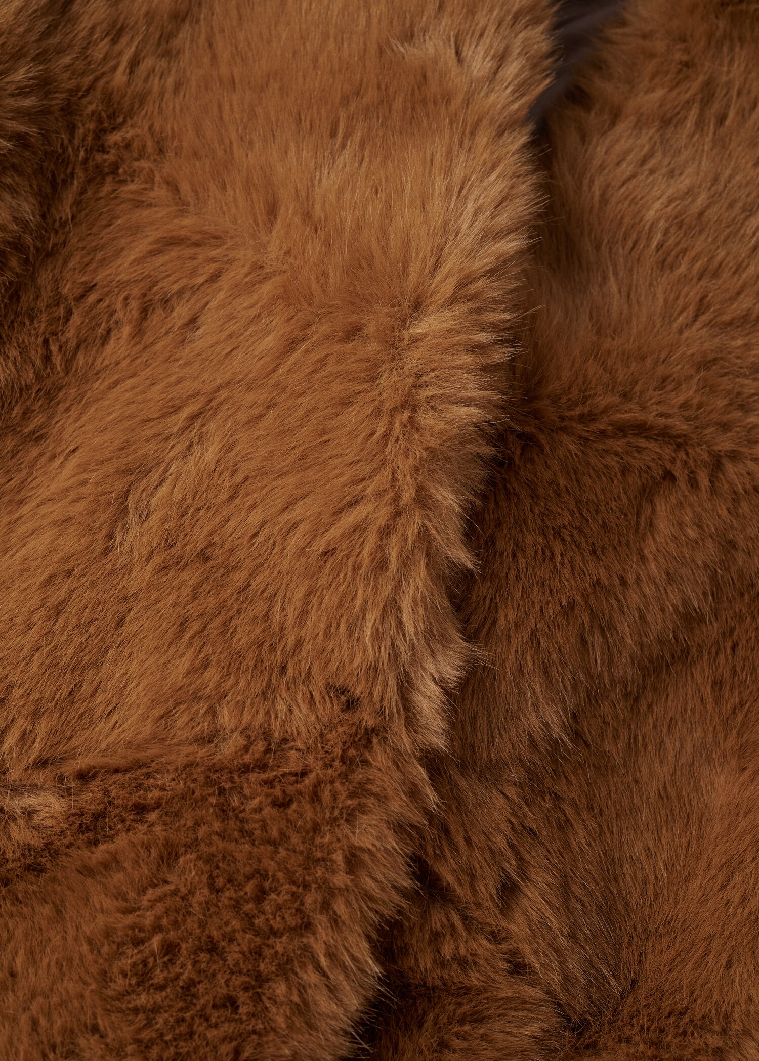 Kožešinový kabát oversize - Detail zboží 8