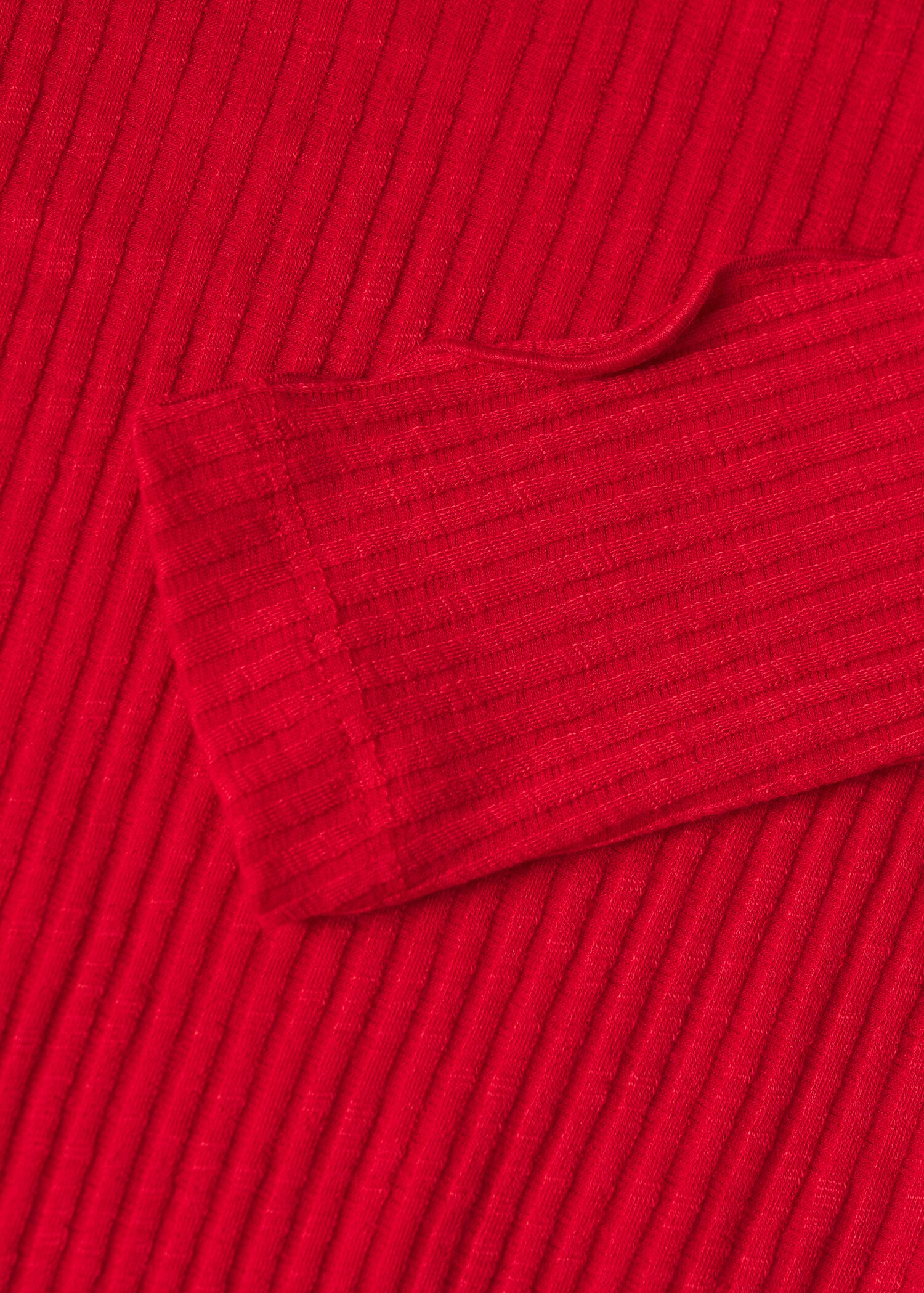 Camiseta manga larga canalé - Detalle del artículo 7
