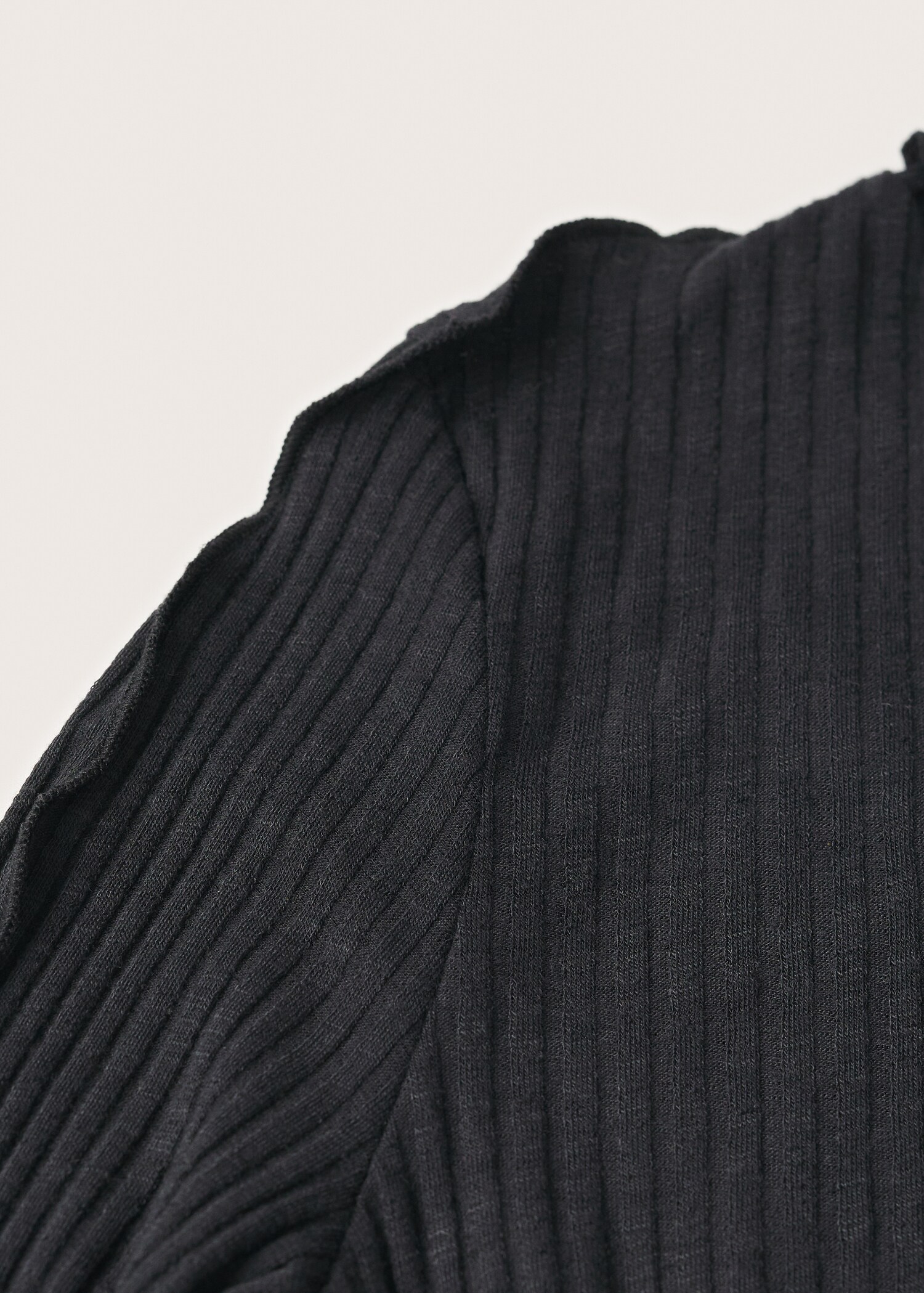 Camiseta manga larga canalé - Detalle del artículo 7
