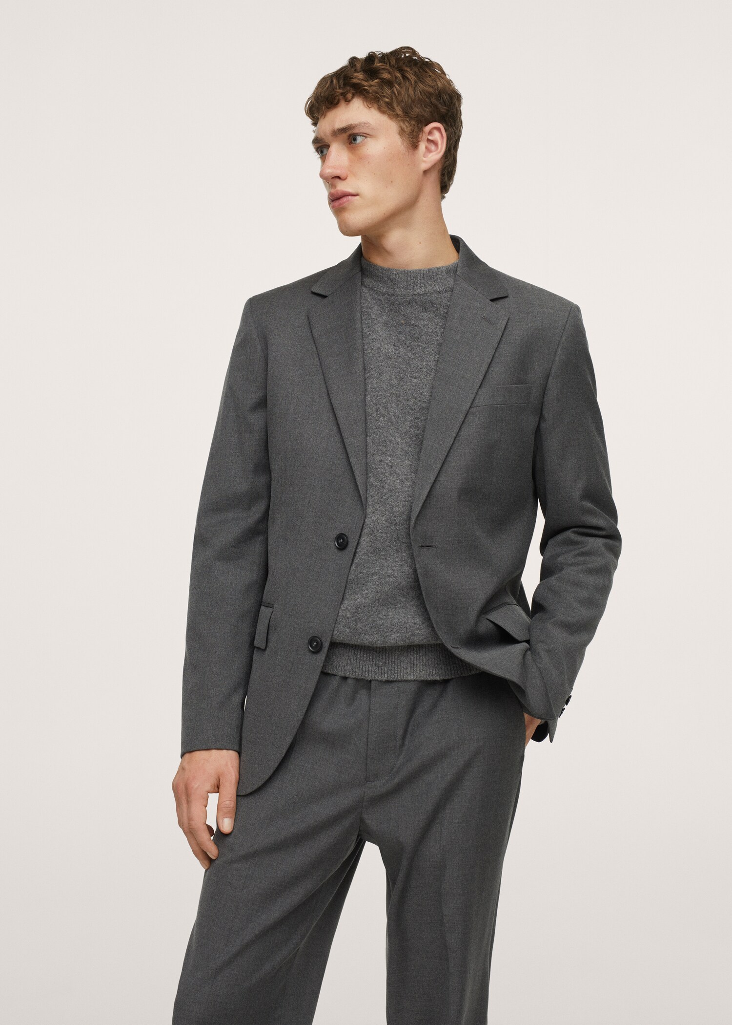 Σακάκι κοστουμιού slim fit - Μεσαίο πλάνο