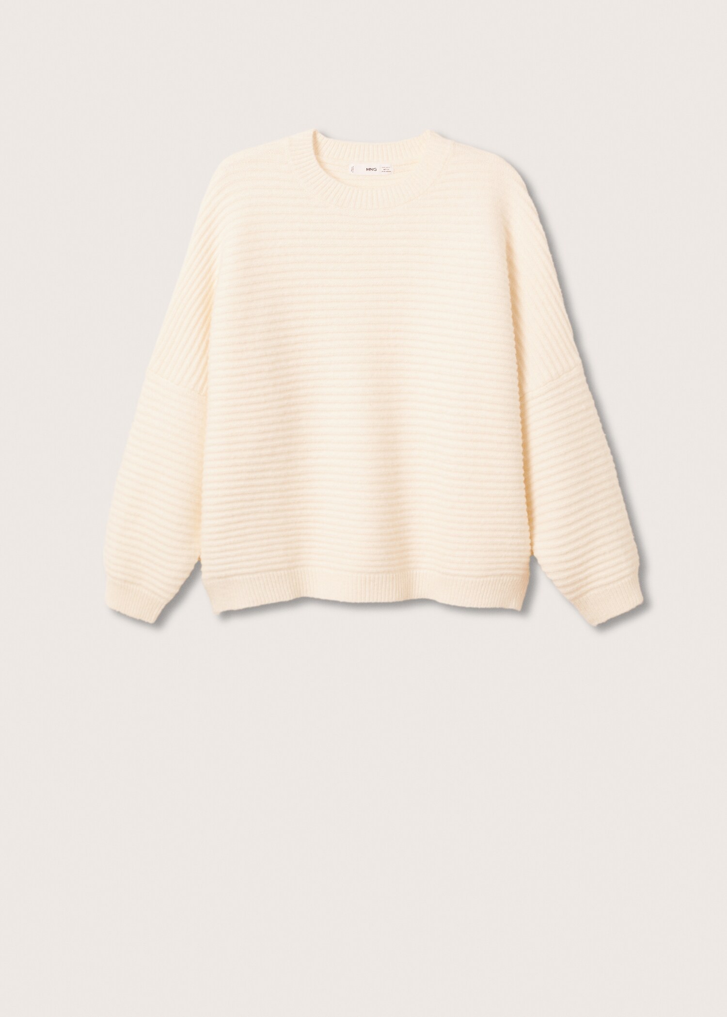 Oversize knit sweater - Article without model