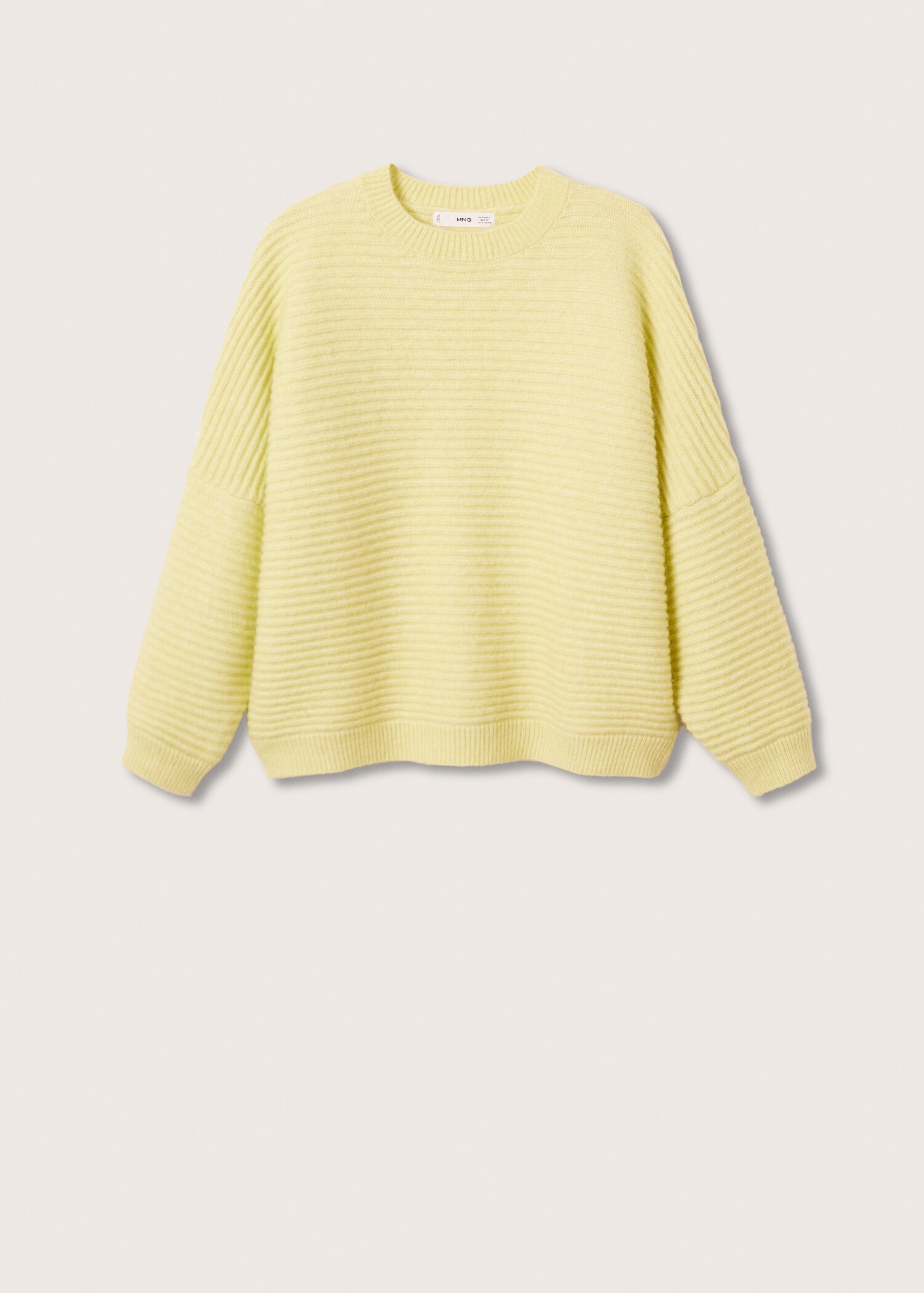 Oversize knit sweater - Article without model