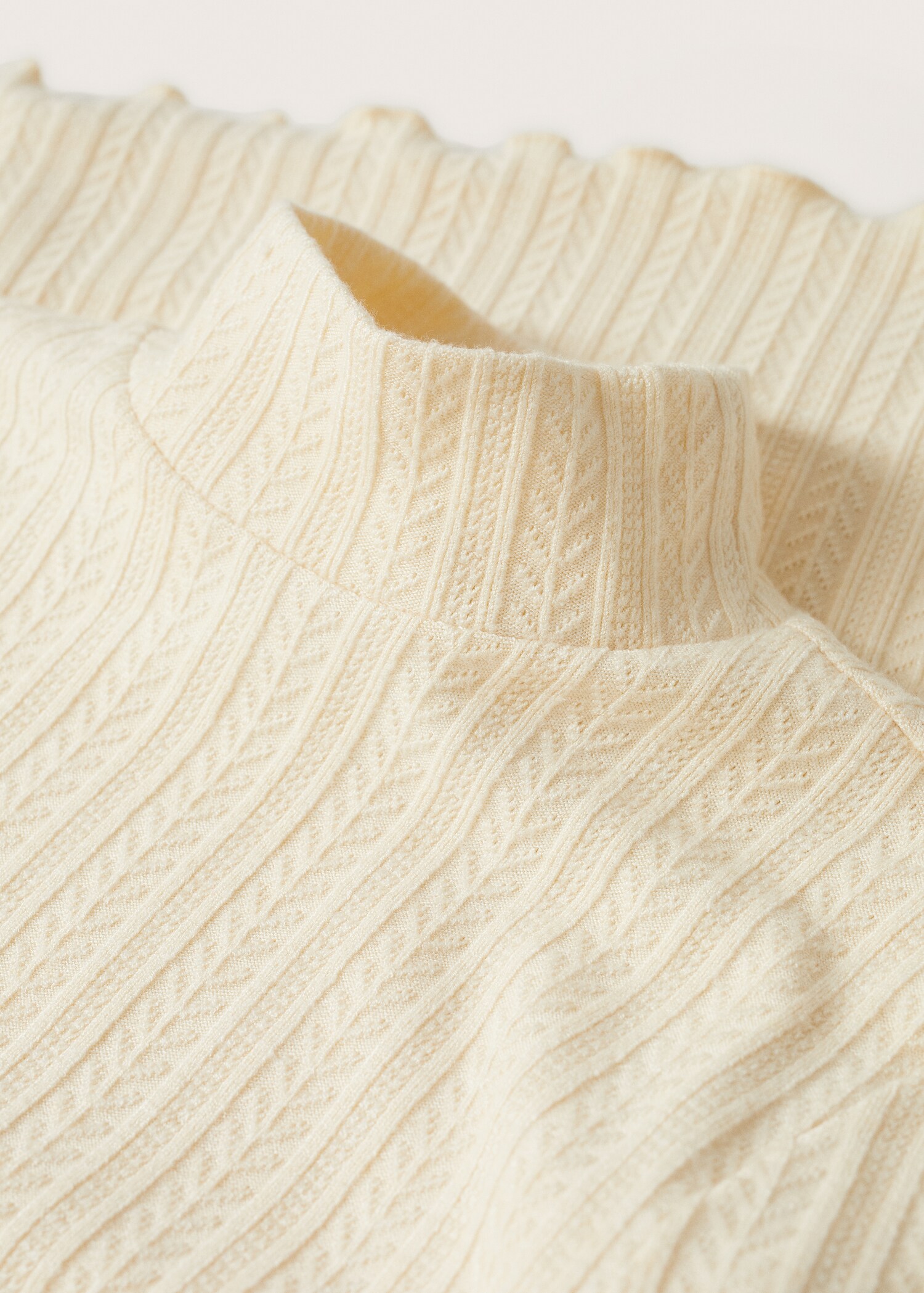 Camiseta manga larga canalé - Detalle del artículo 8