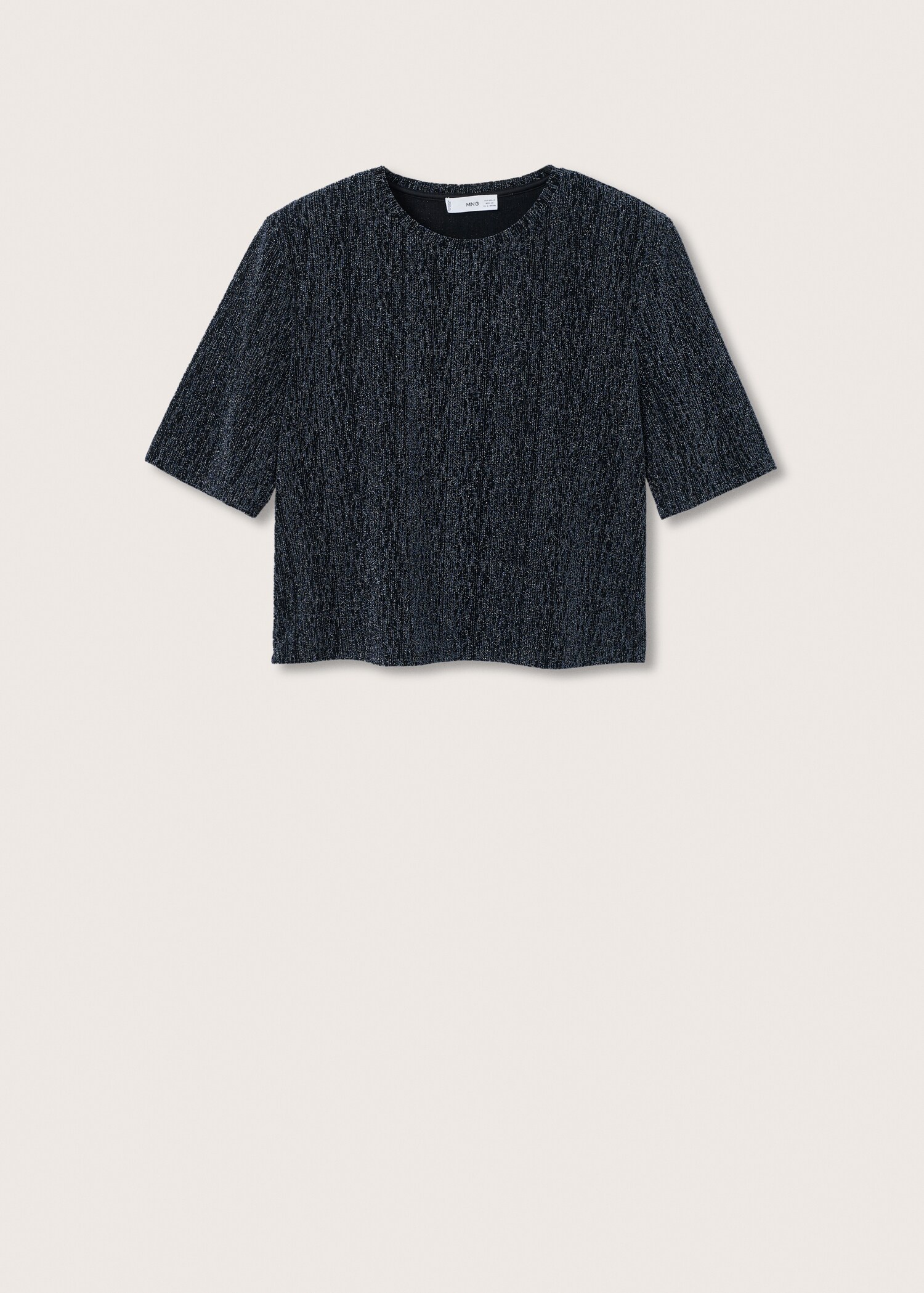 Camiseta punto lúrex  - Artículo sin modelo