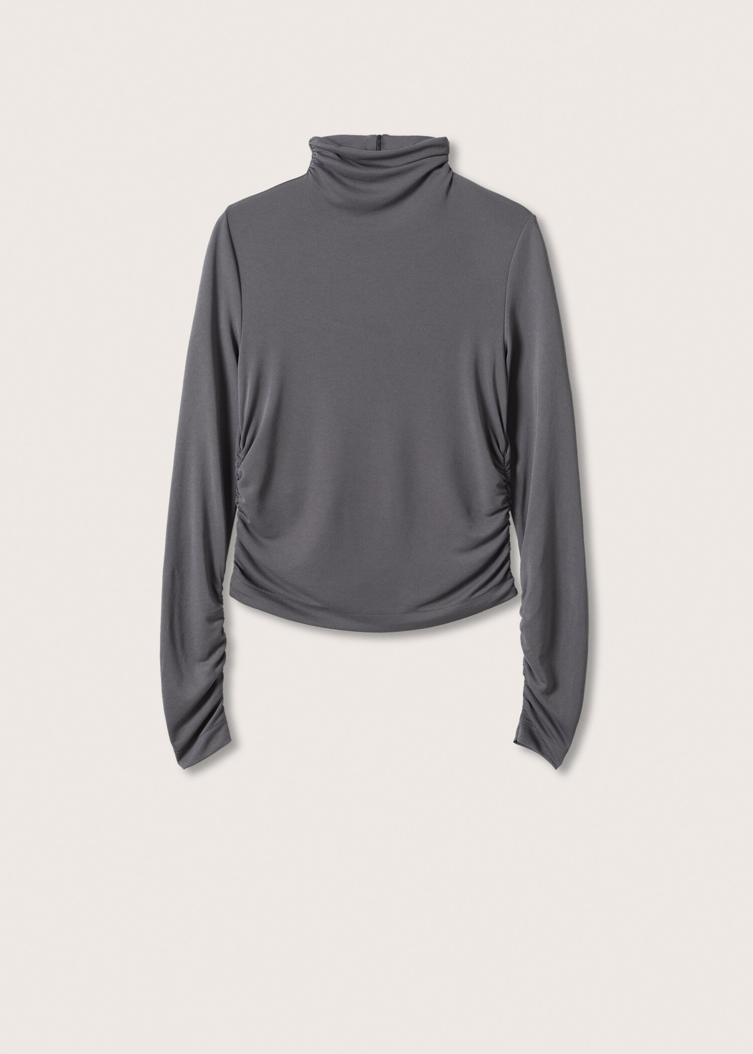 Camiseta fruncida manga larga - Artículo sin modelo