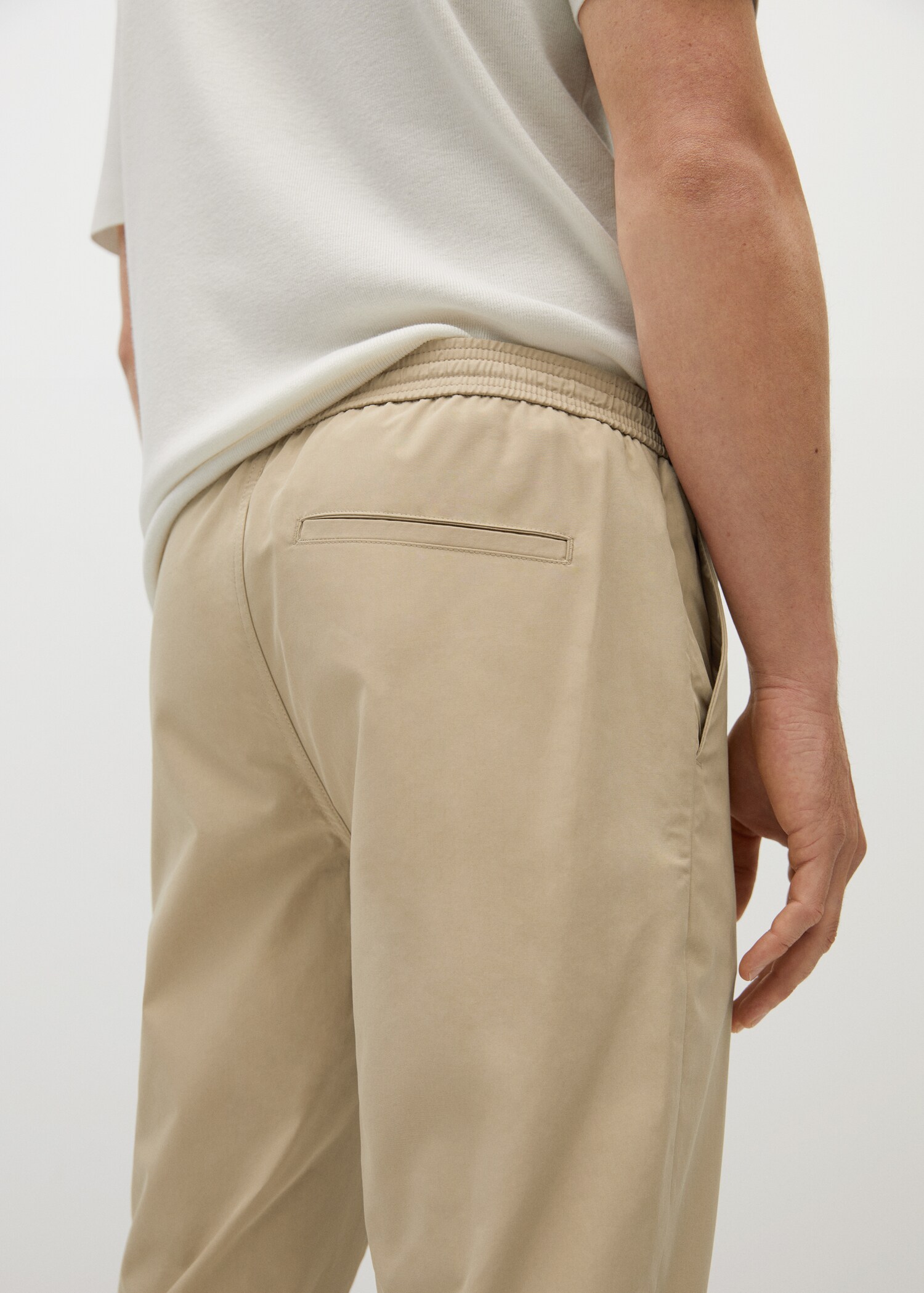 Tencel cotton joggers - Details of the article 3