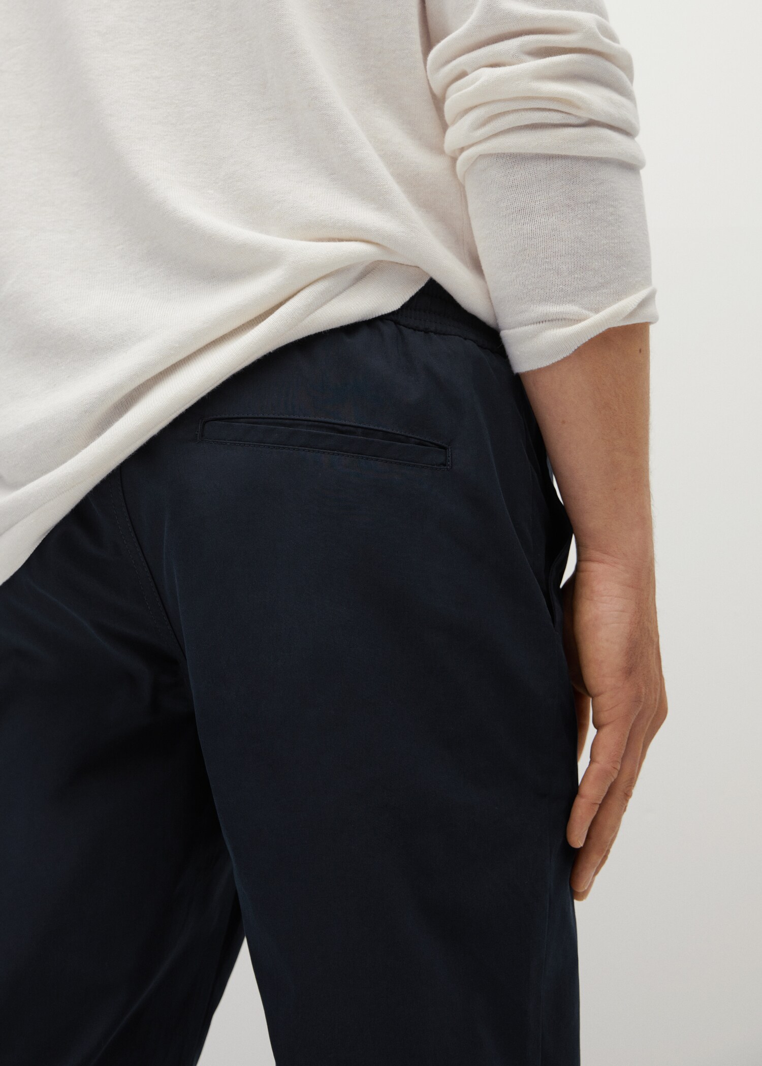 Tencel cotton joggers - Details of the article 2