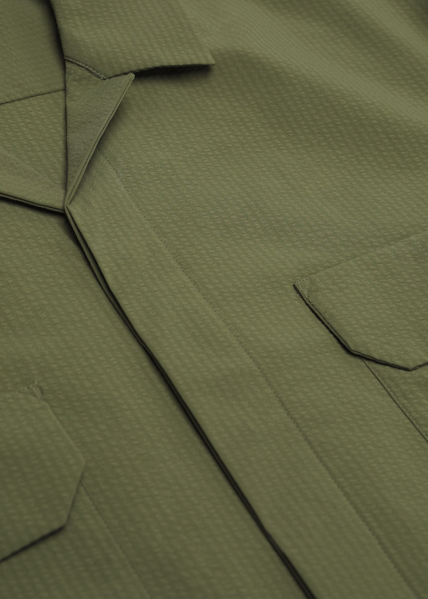 Košile regular fit seersucker - Detail zboží 8