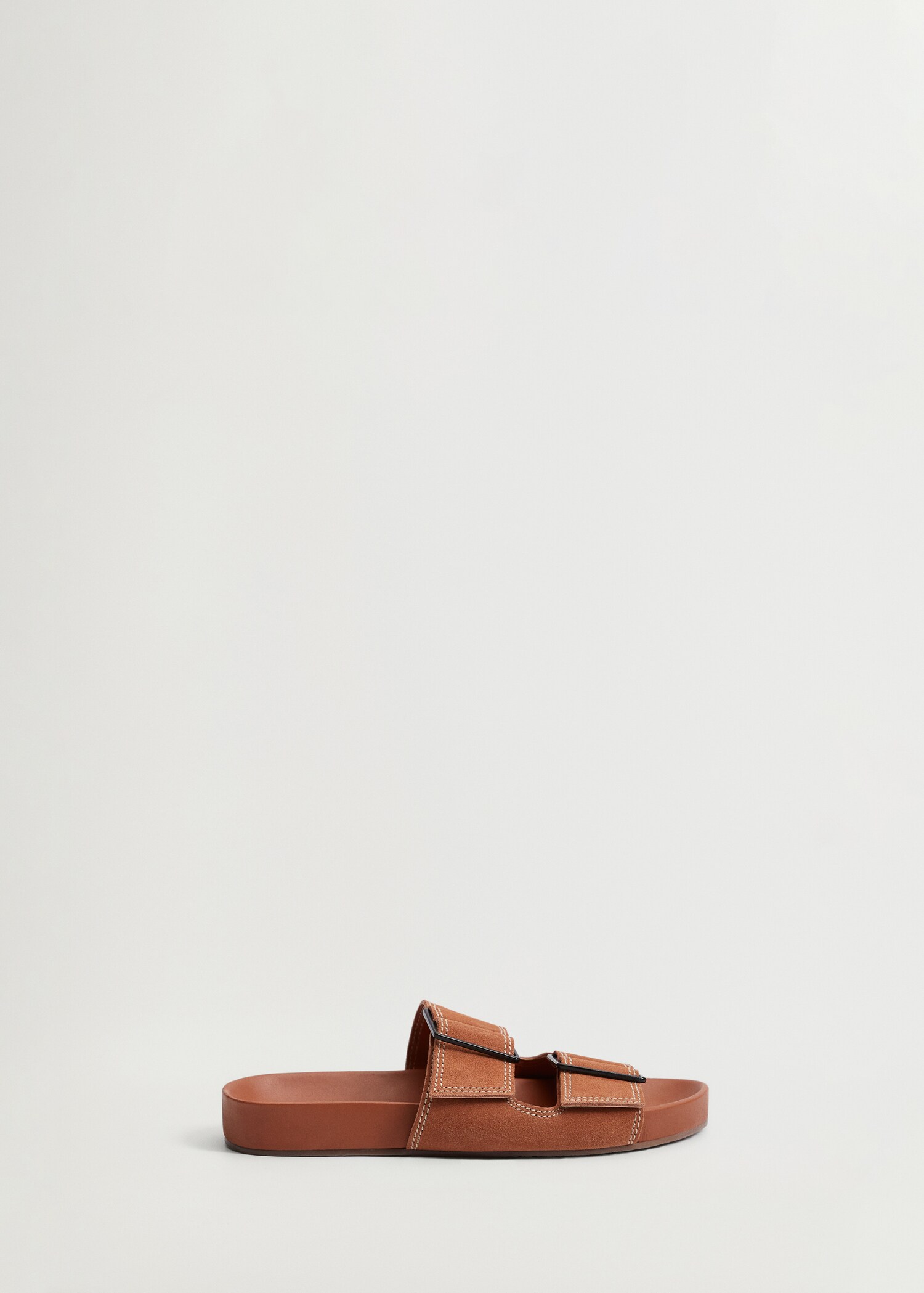 Kožené páskové sandály - Zboží bez modelu