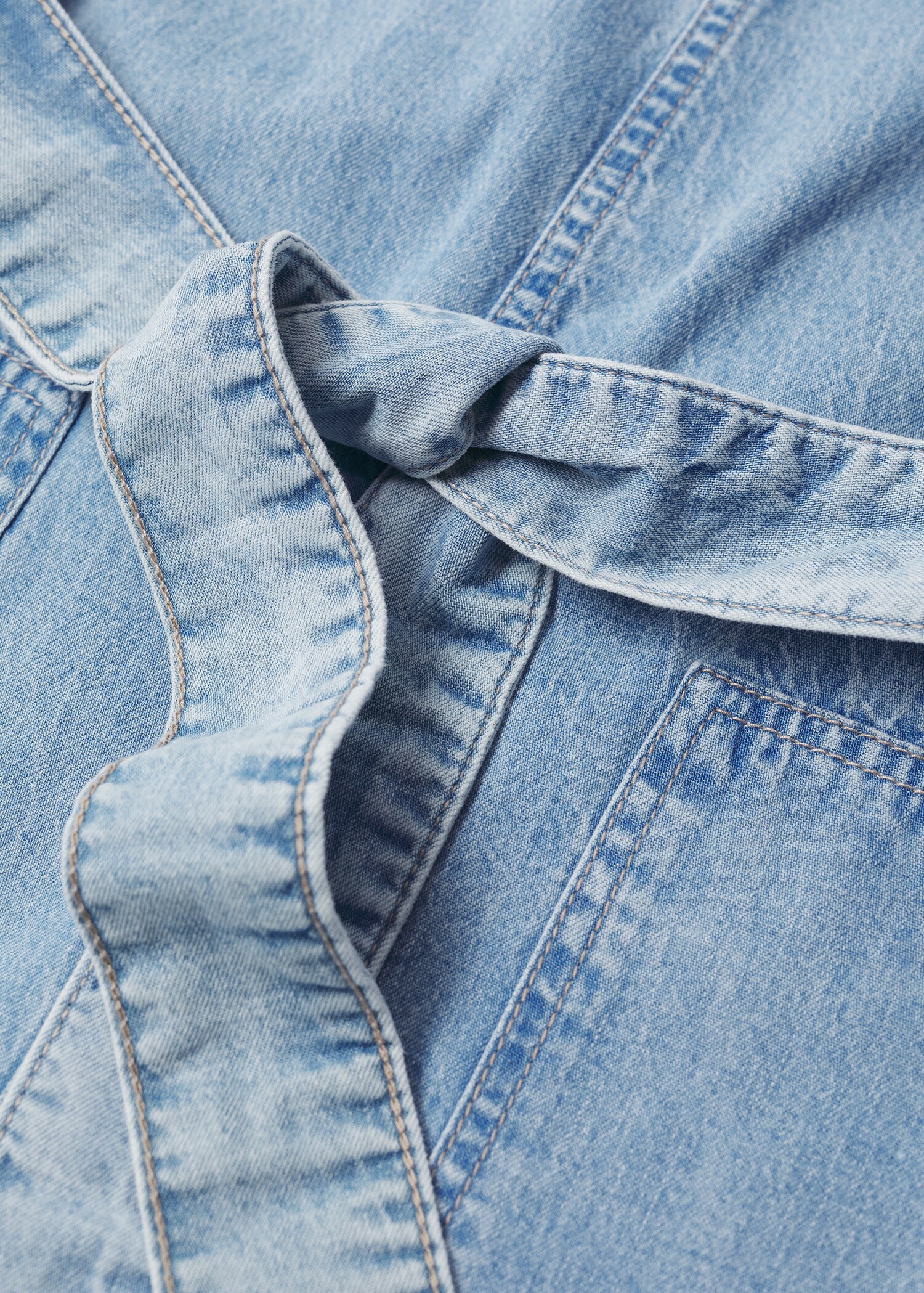 Mono denim cinturón - Detalle del artículo 8