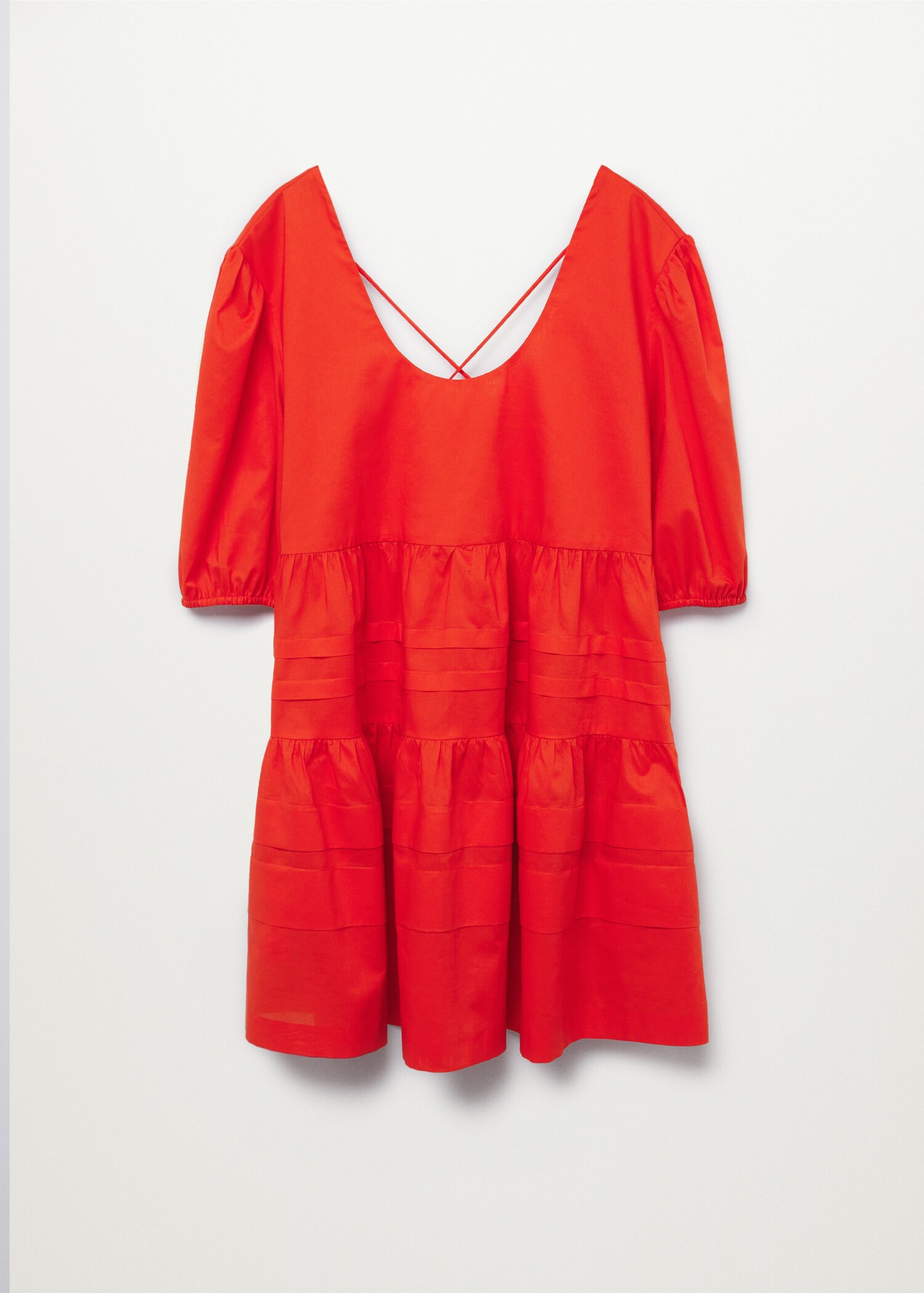 Vestido algodón volantes - Artículo sin modelo