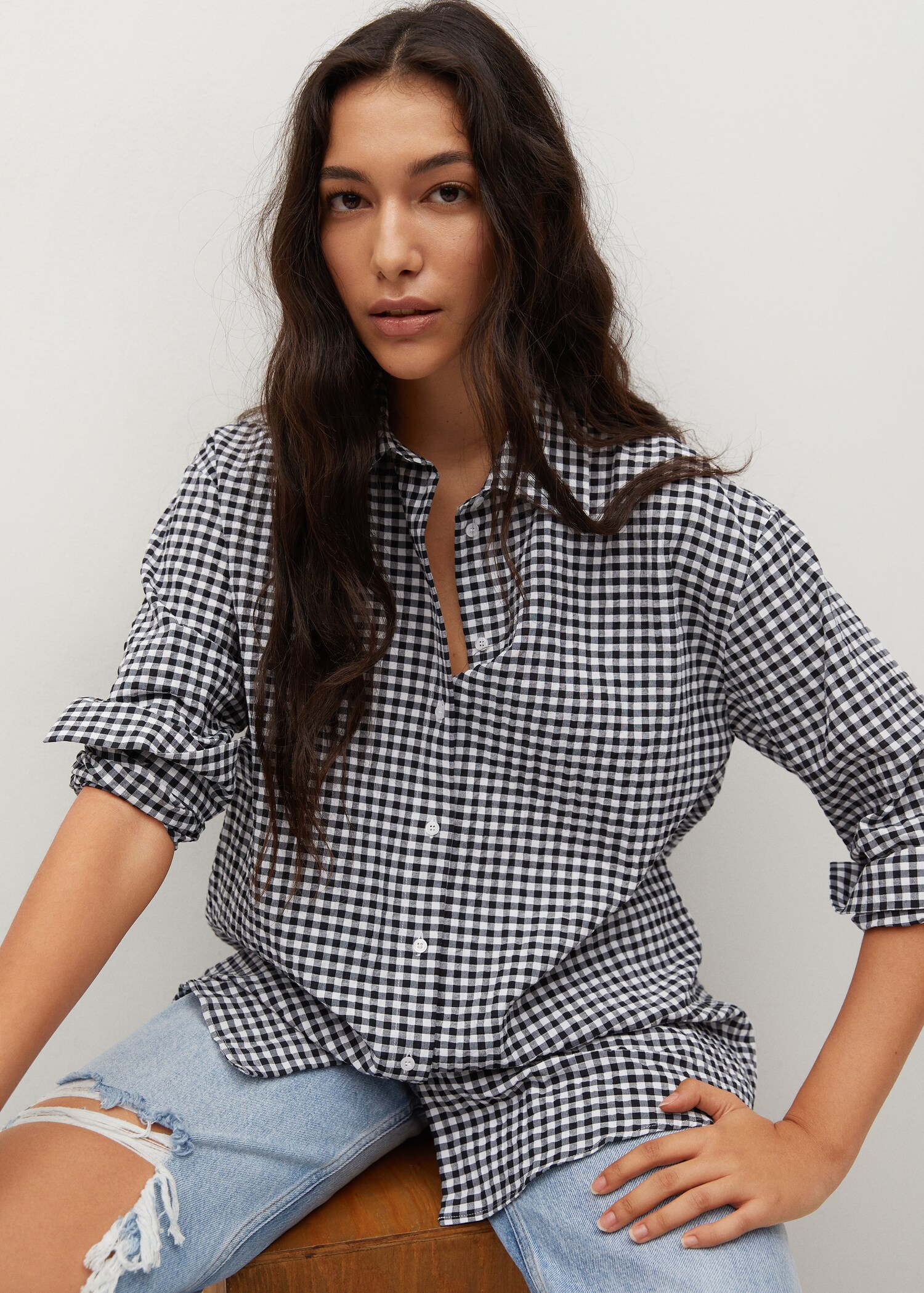 Camisa algodón oversize - Detalle del artículo 2