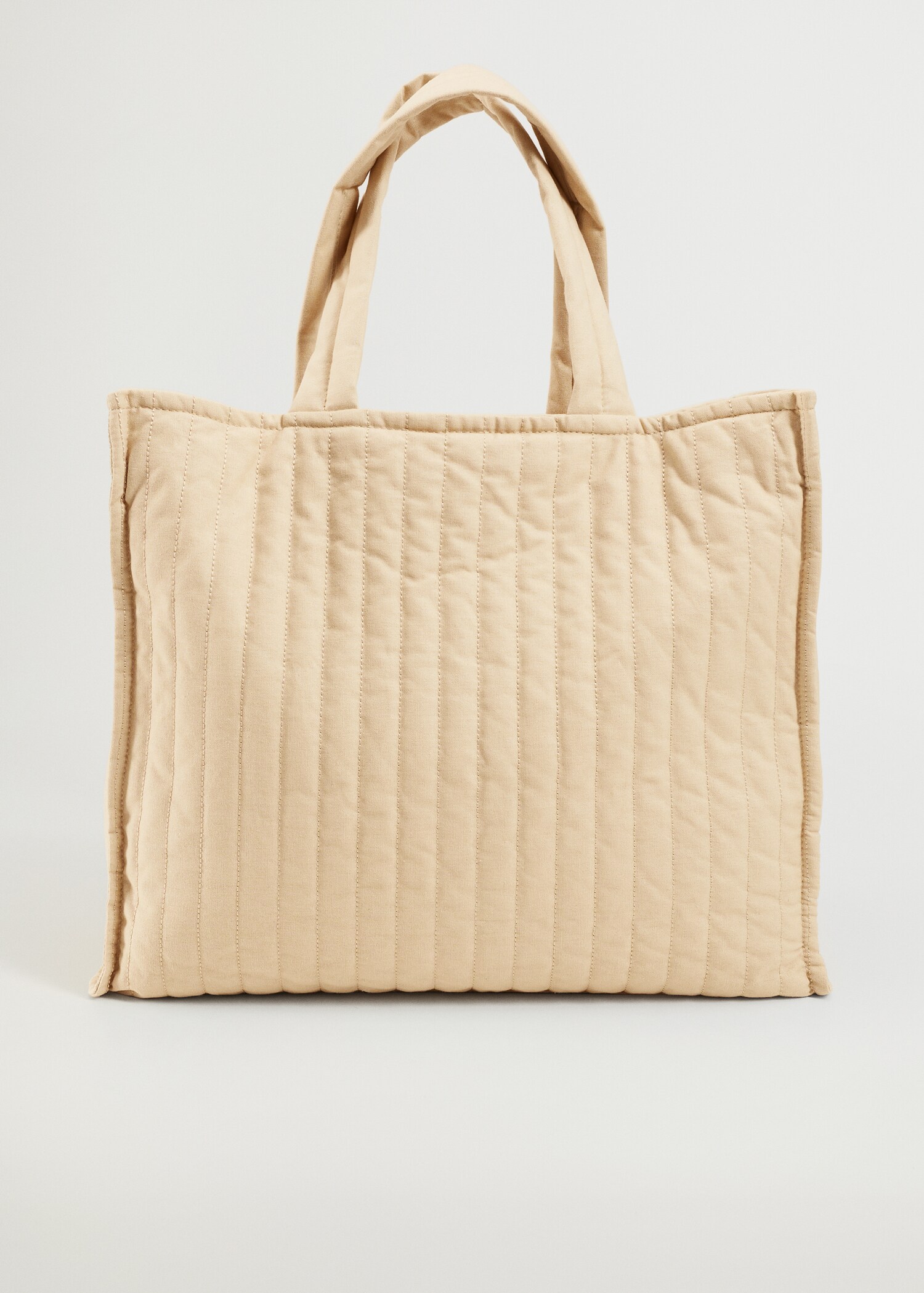 Borsa shopper trapuntata - Articolo senza modello