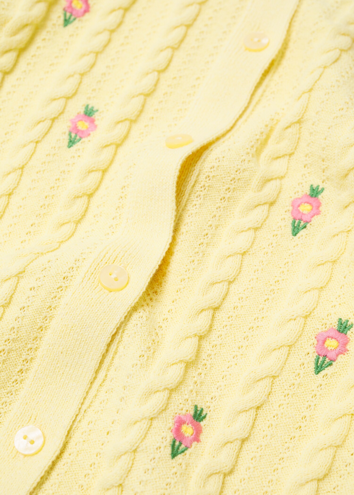 Cárdigan punto flores - Detalle del artículo 8