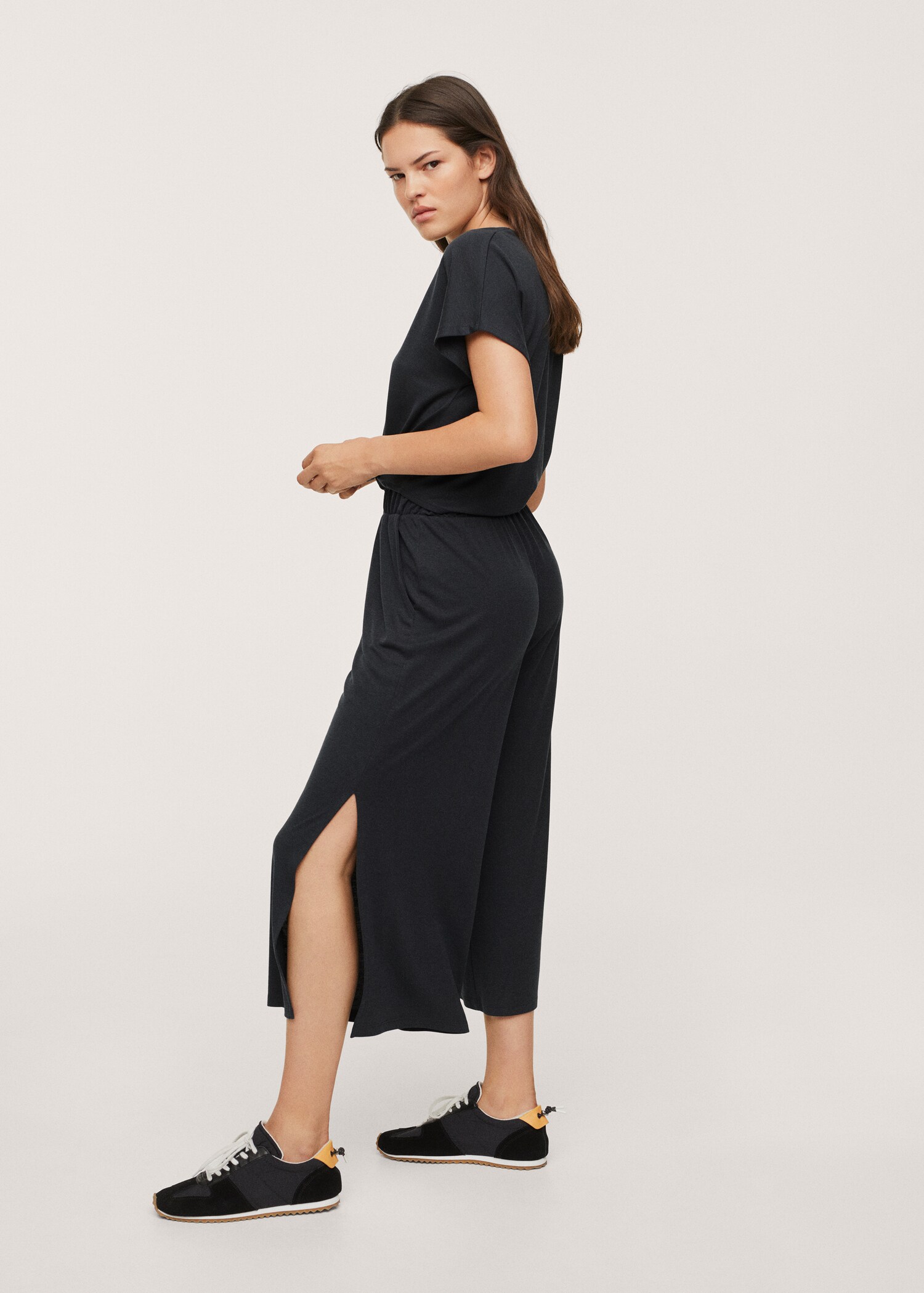 Kalhoty culottes lyocell - Detail zboží 2