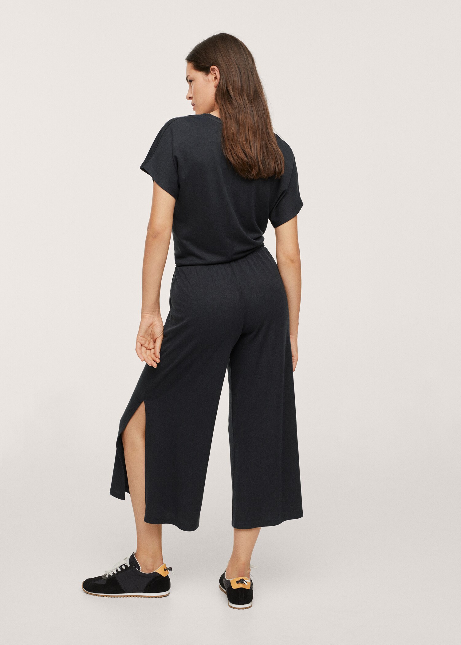 Kalhoty culottes lyocell - Zadní strana zboží