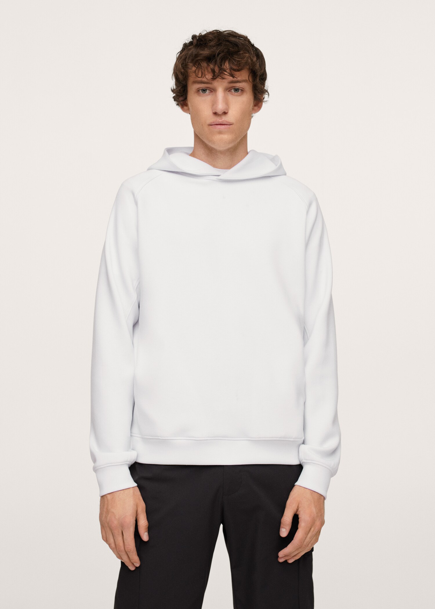 Sudadera termorreguladora capucha - Plano medio