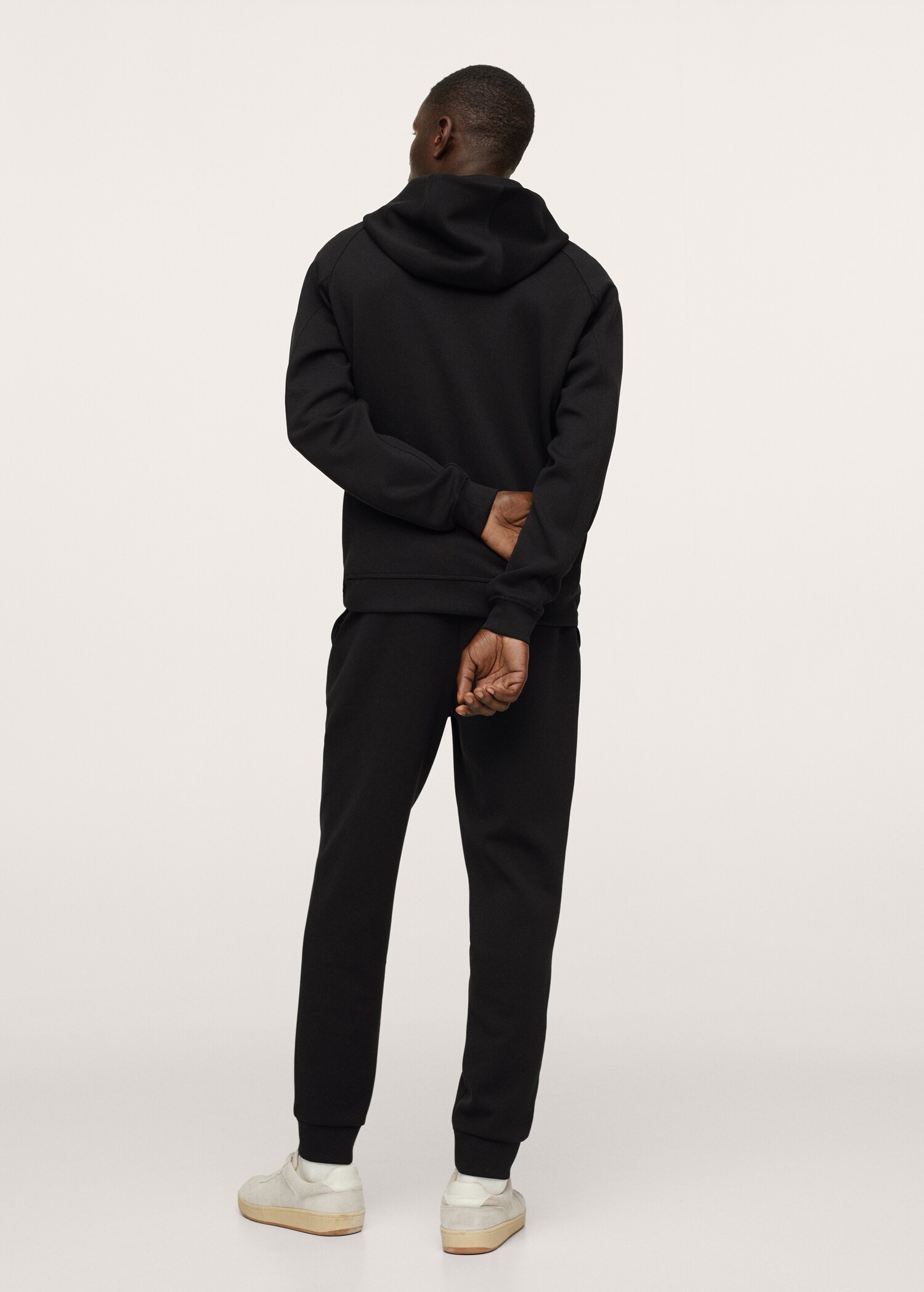 Sudadera termorreguladora capucha - Reverso del artículo