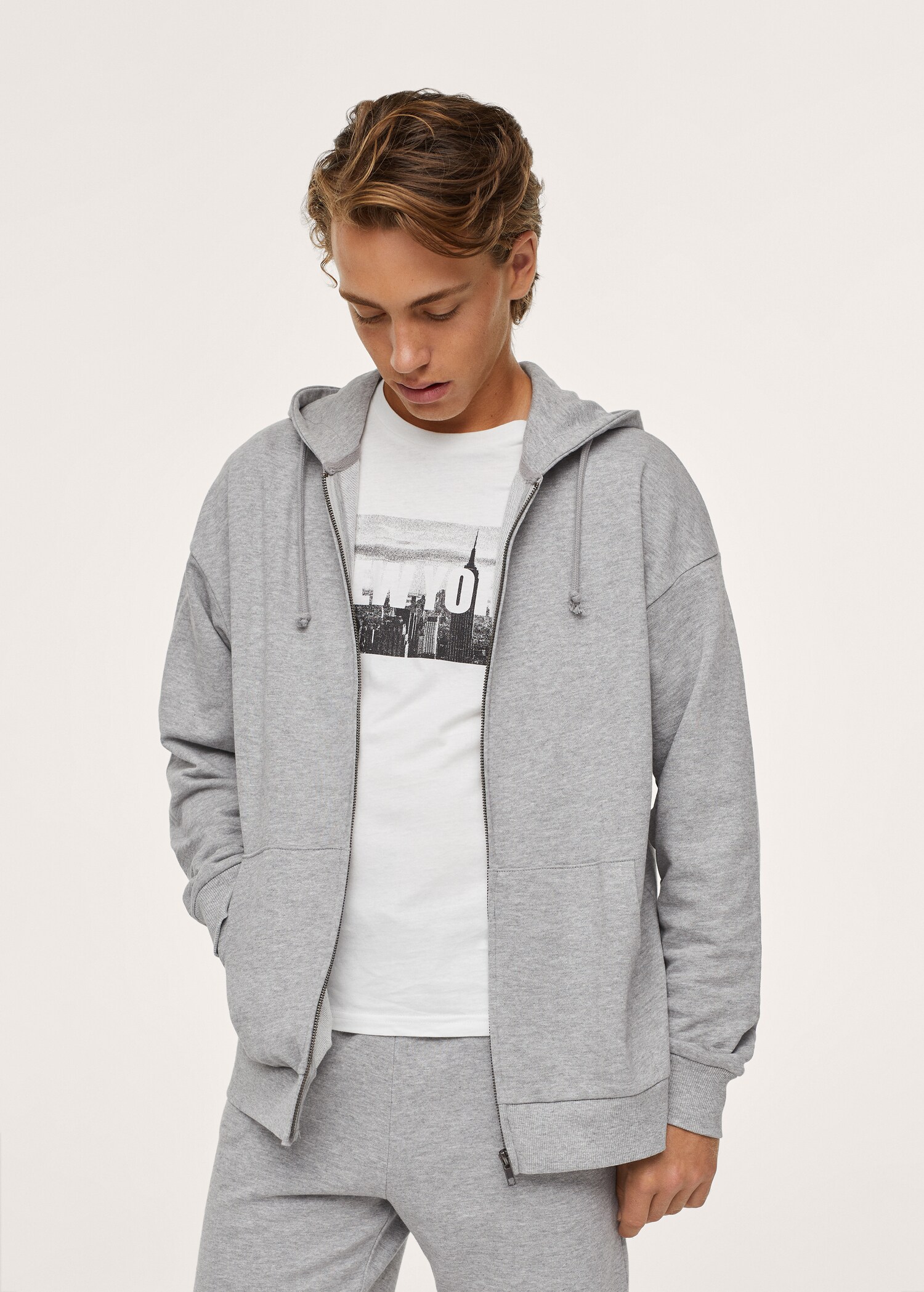 Sudadera algodón capucha - Detalle del artículo 1