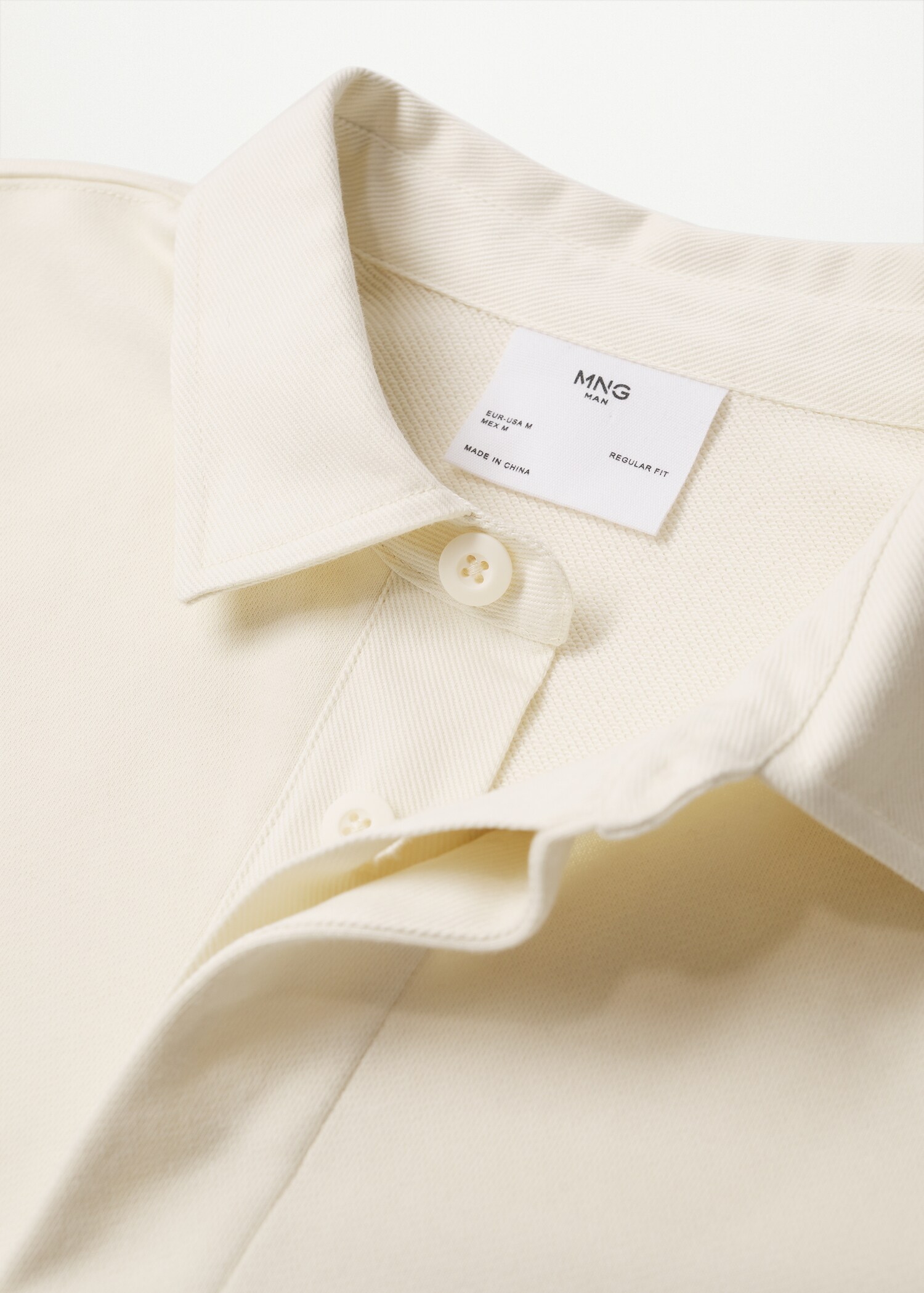 Bavlněná polokošile relax fit - Detail zboží 7